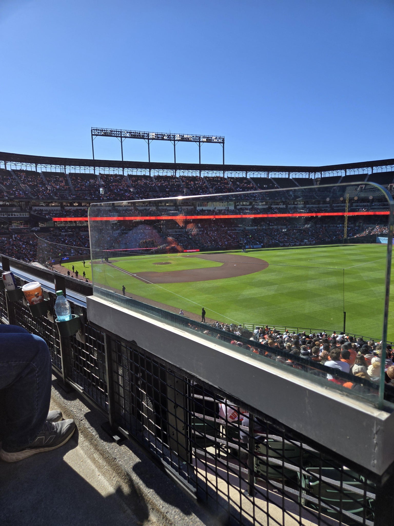 Real Fan View taken from Section 204 at Oriole Park at Camden Yards by Anonymous User