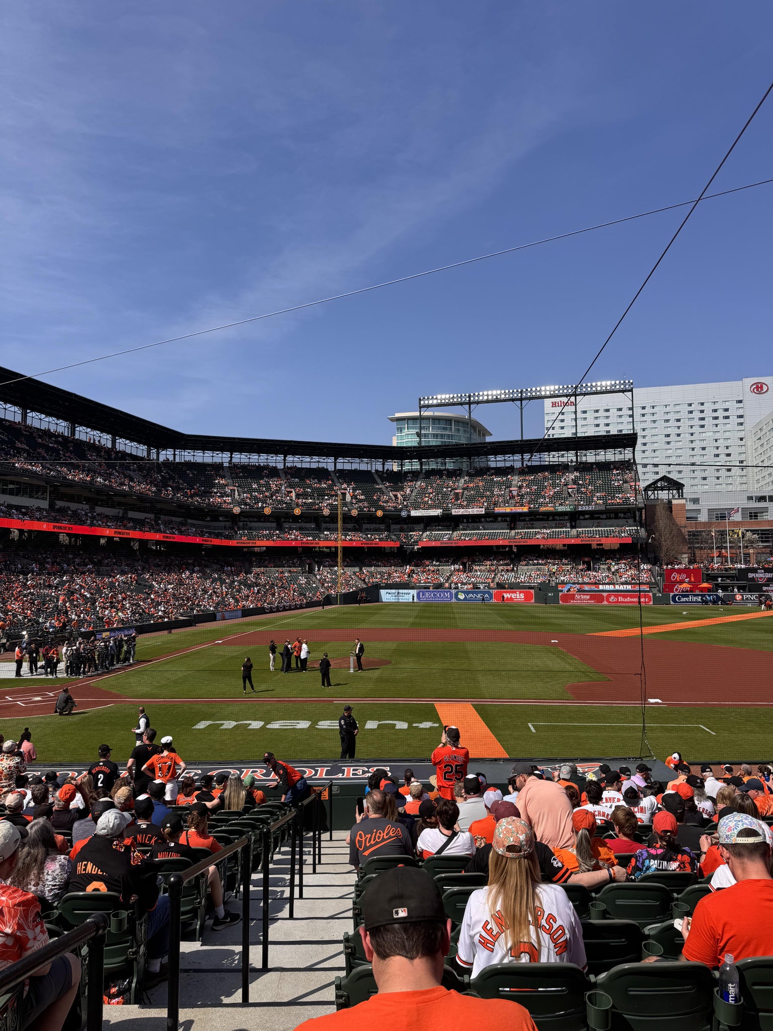 Real Fan View taken from Section 22 at Oriole Park at Camden Yards by Kyle D