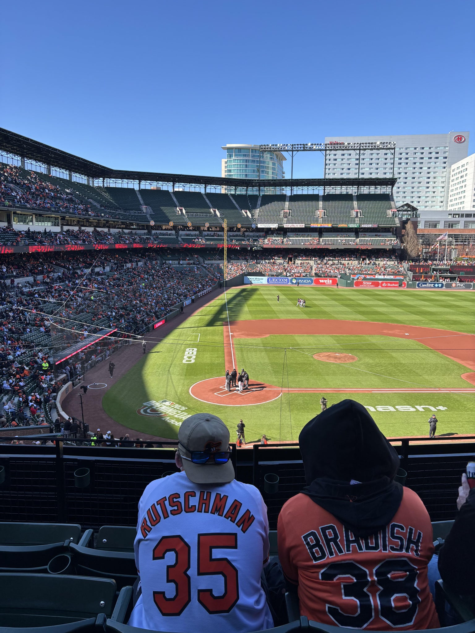 Real Fan View taken from Section 228 at Oriole Park at Camden Yards by Jessie S