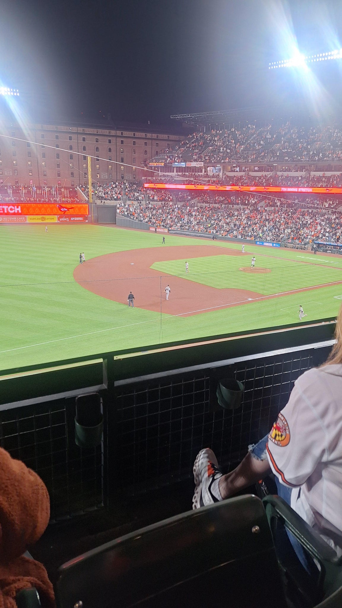 Real Fan View taken from Section 260 at Oriole Park at Camden Yards by Brittany R