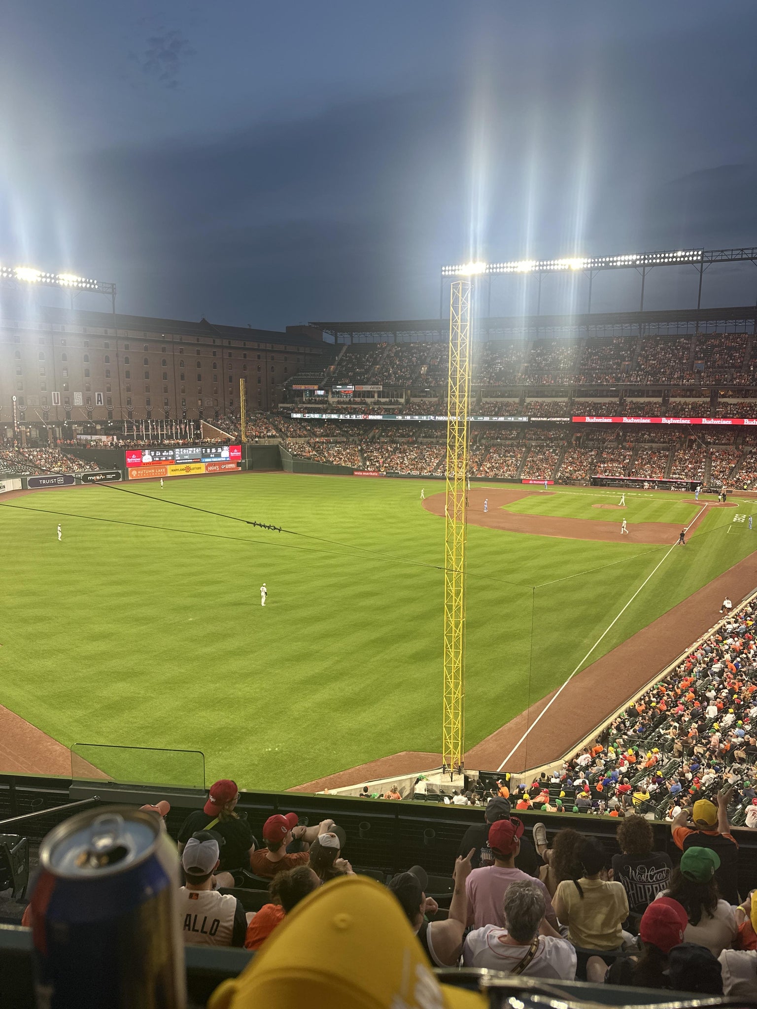 Real Fan View taken from Section 274 at Oriole Park at Camden Yards by Misty B