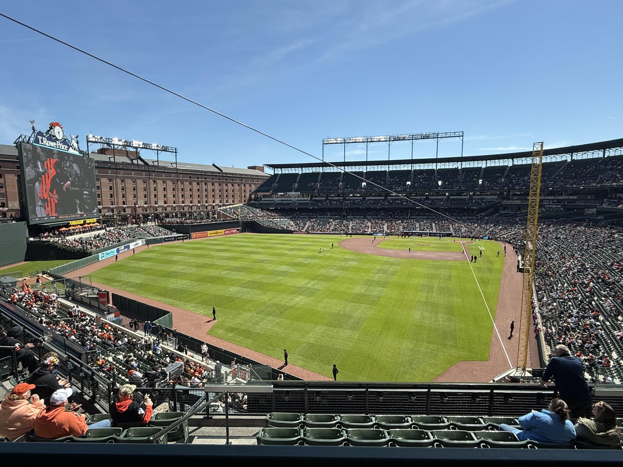 Real Fan View taken from Section 278 at Oriole Park at Camden Yards by Chad G