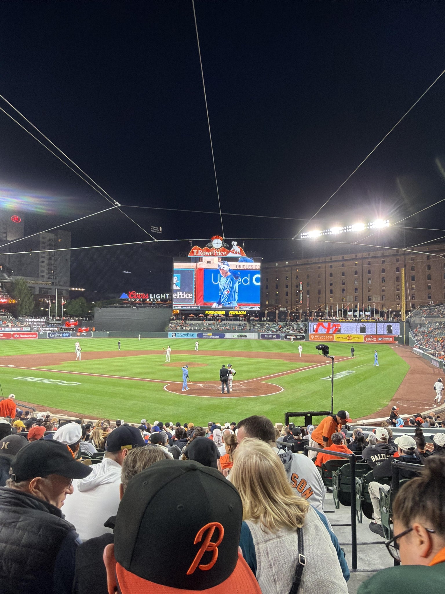 Real Fan View taken from Section 316 at Oriole Park at Camden Yards by Jake L