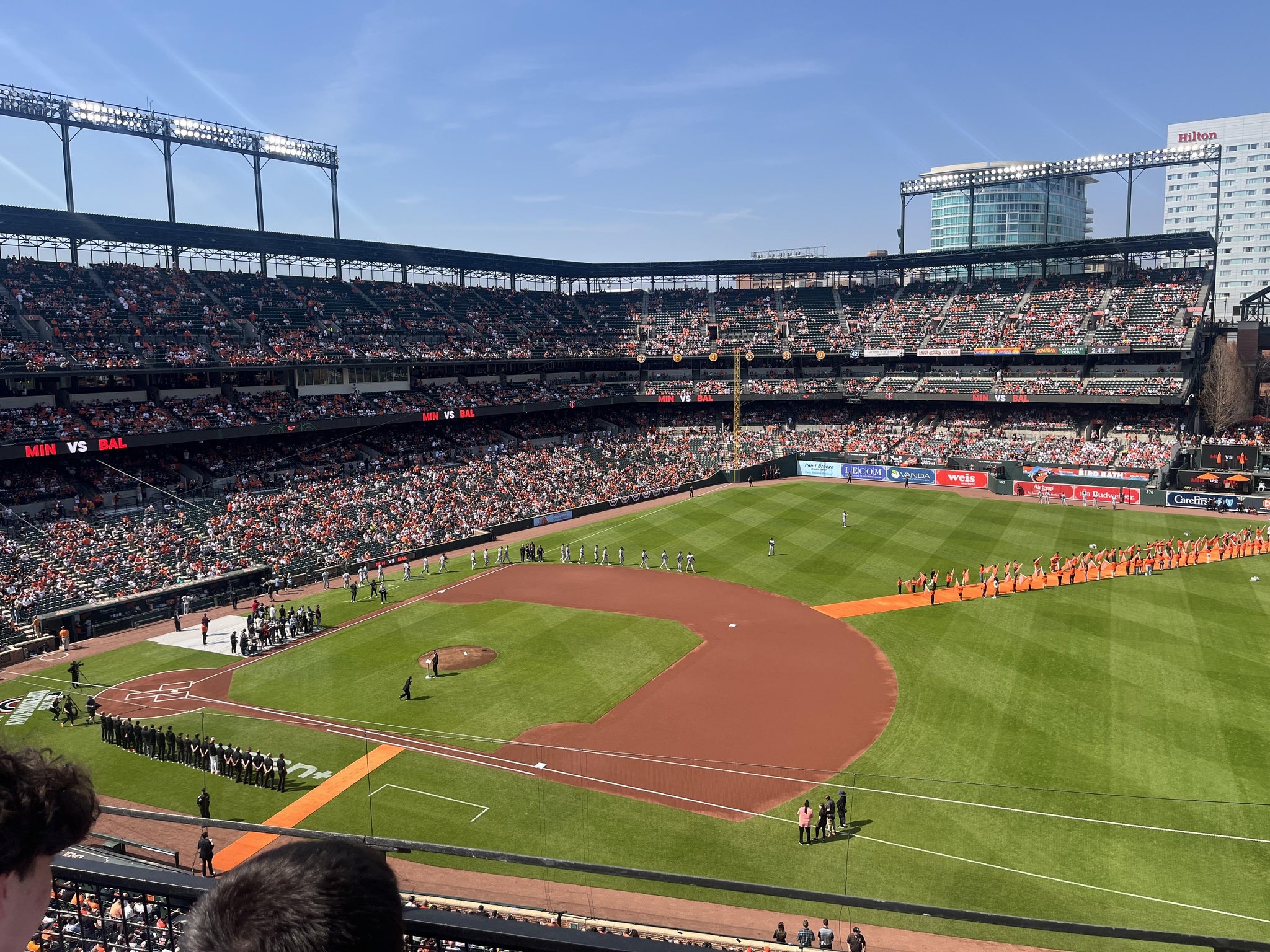 Real Fan View taken from Section 316 at Oriole Park at Camden Yards by Mike B