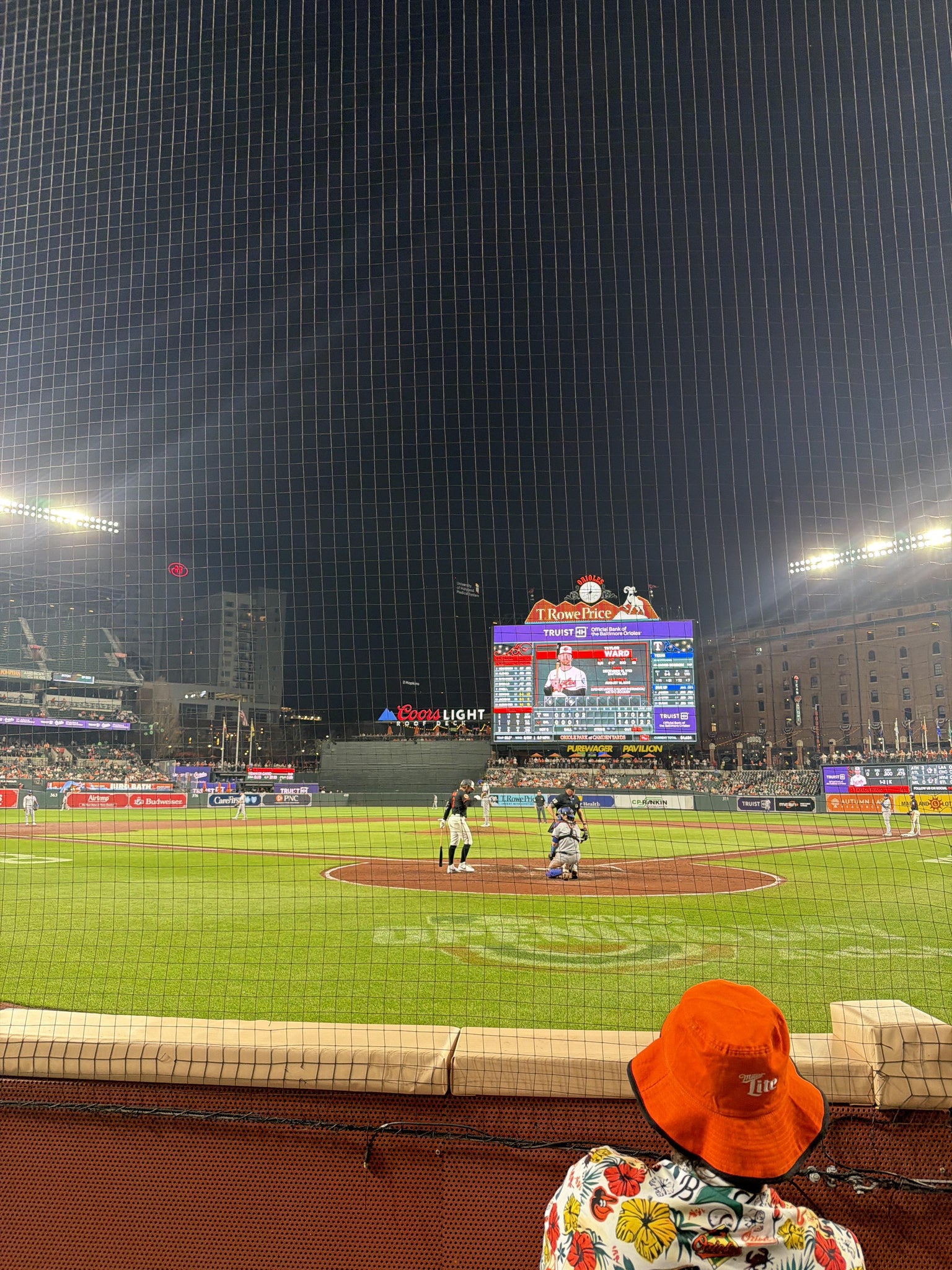 Real Fan View taken from Section 38 at Oriole Park at Camden Yards by Nathan M