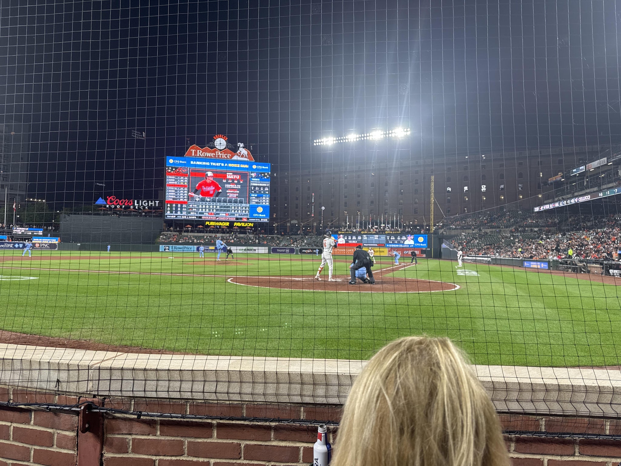 Real Fan View taken from Section 42 at Oriole Park at Camden Yards by Jennifer M