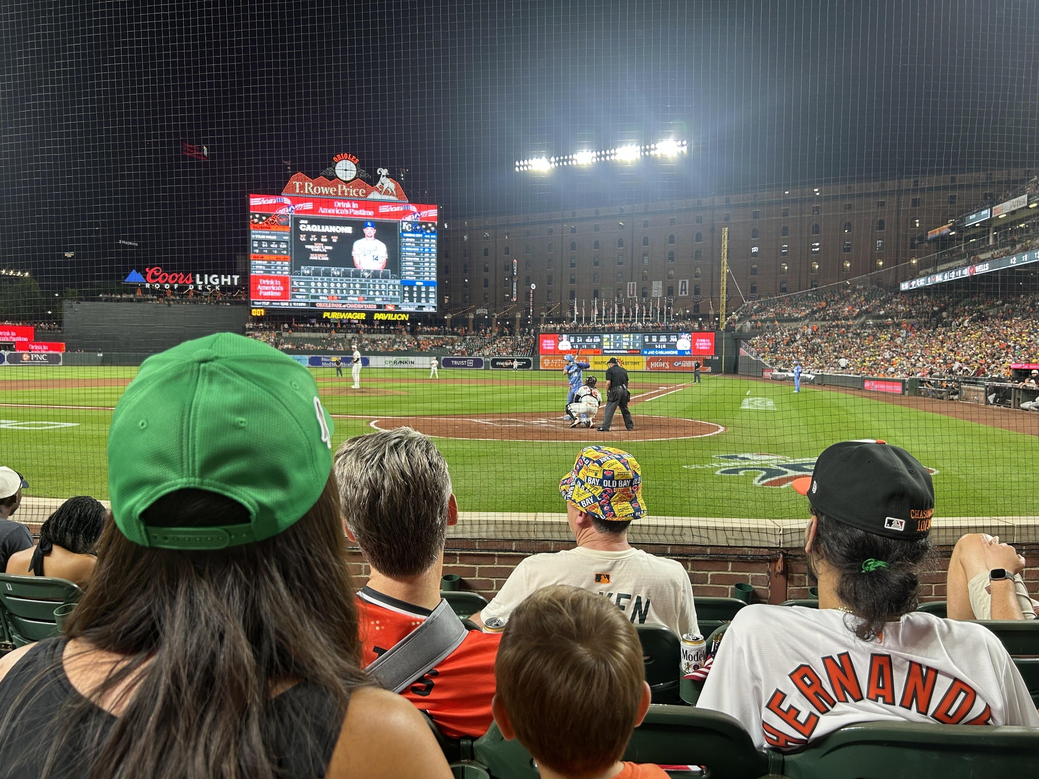 Real Fan View taken from Section 42 at Oriole Park at Camden Yards by Sydney K