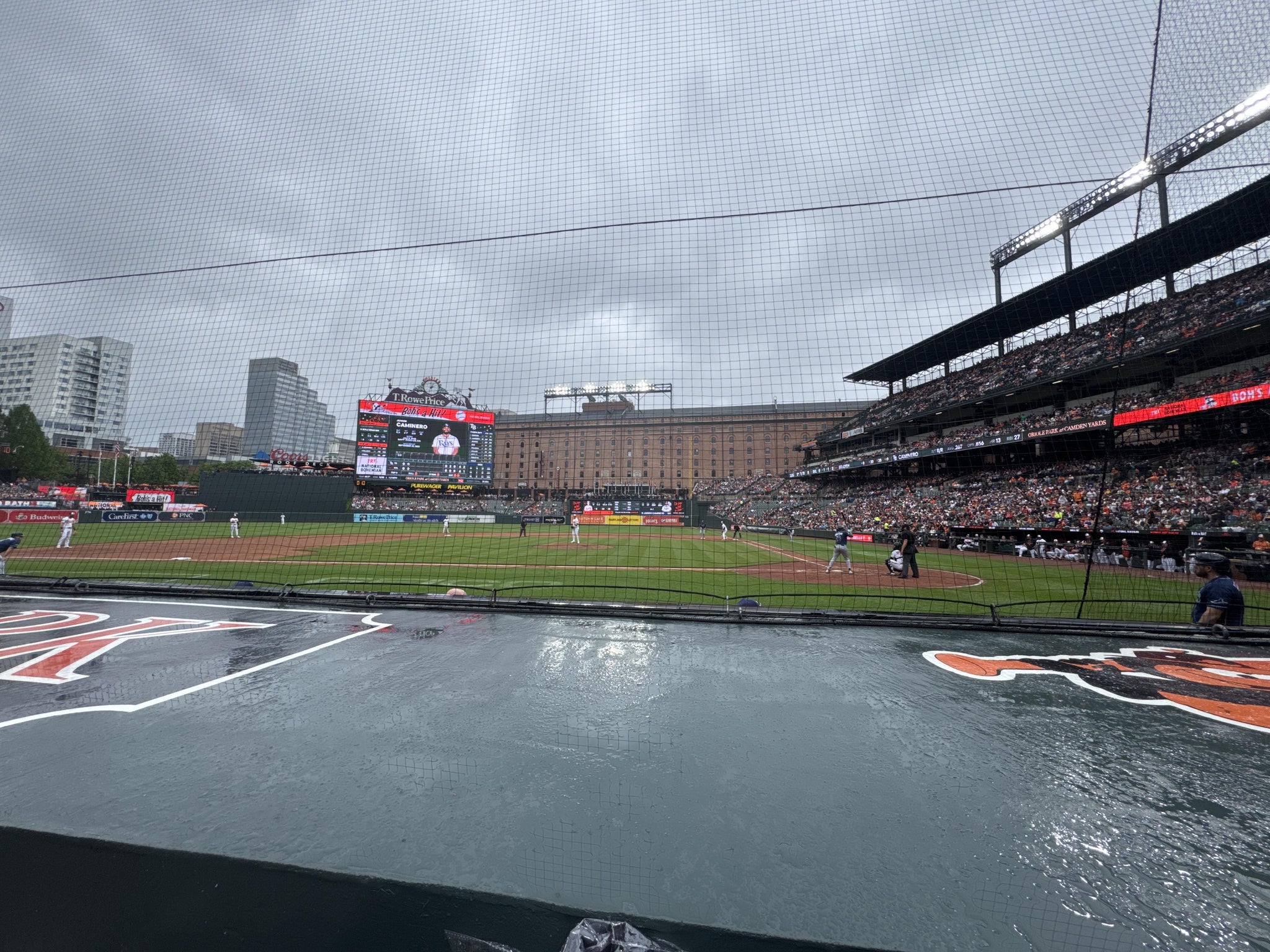 Real Fan View taken from Section 46 at Oriole Park at Camden Yards by David G