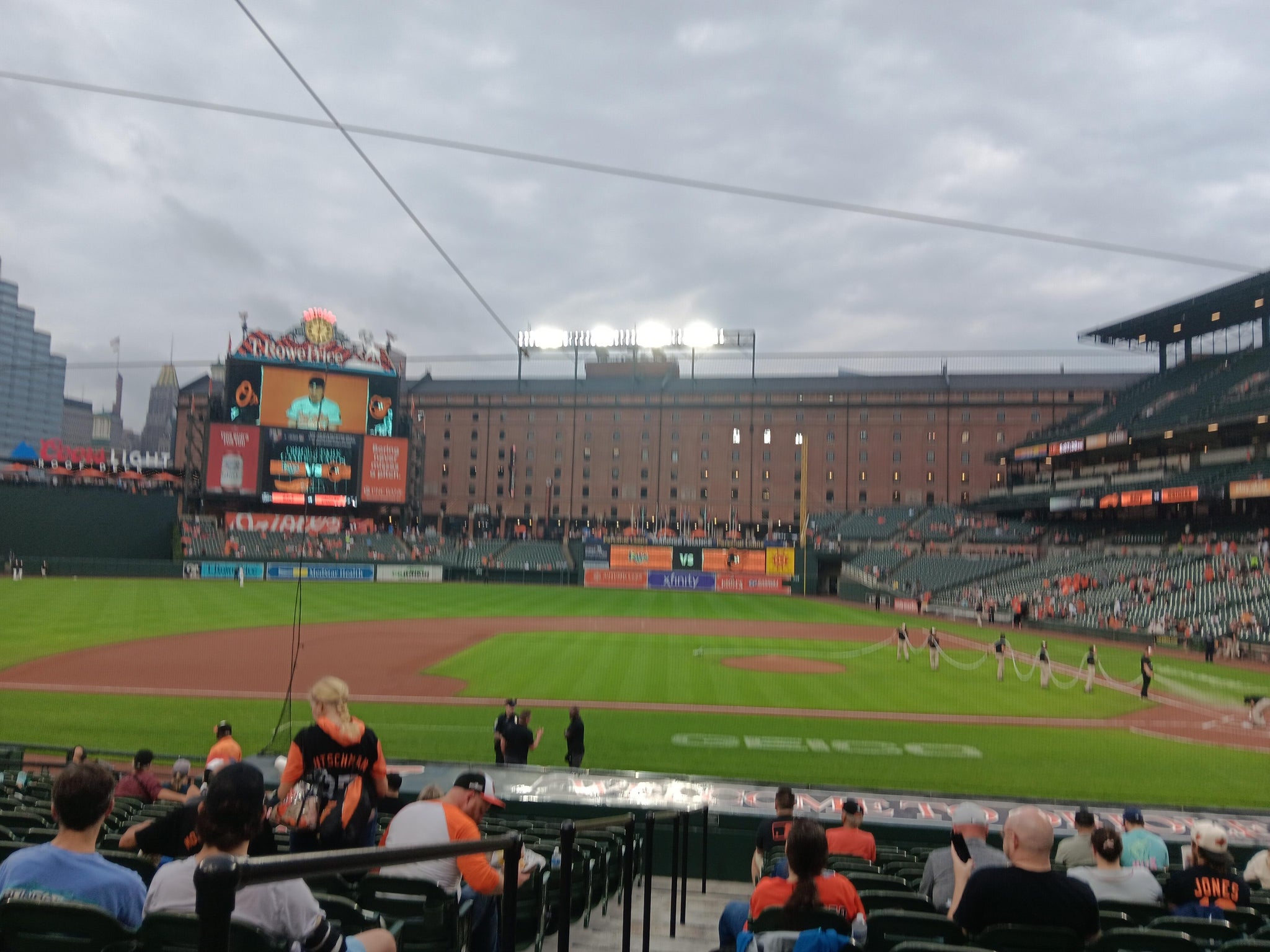 Real Fan View taken from Section 50 at Oriole Park at Camden Yards by Colton N