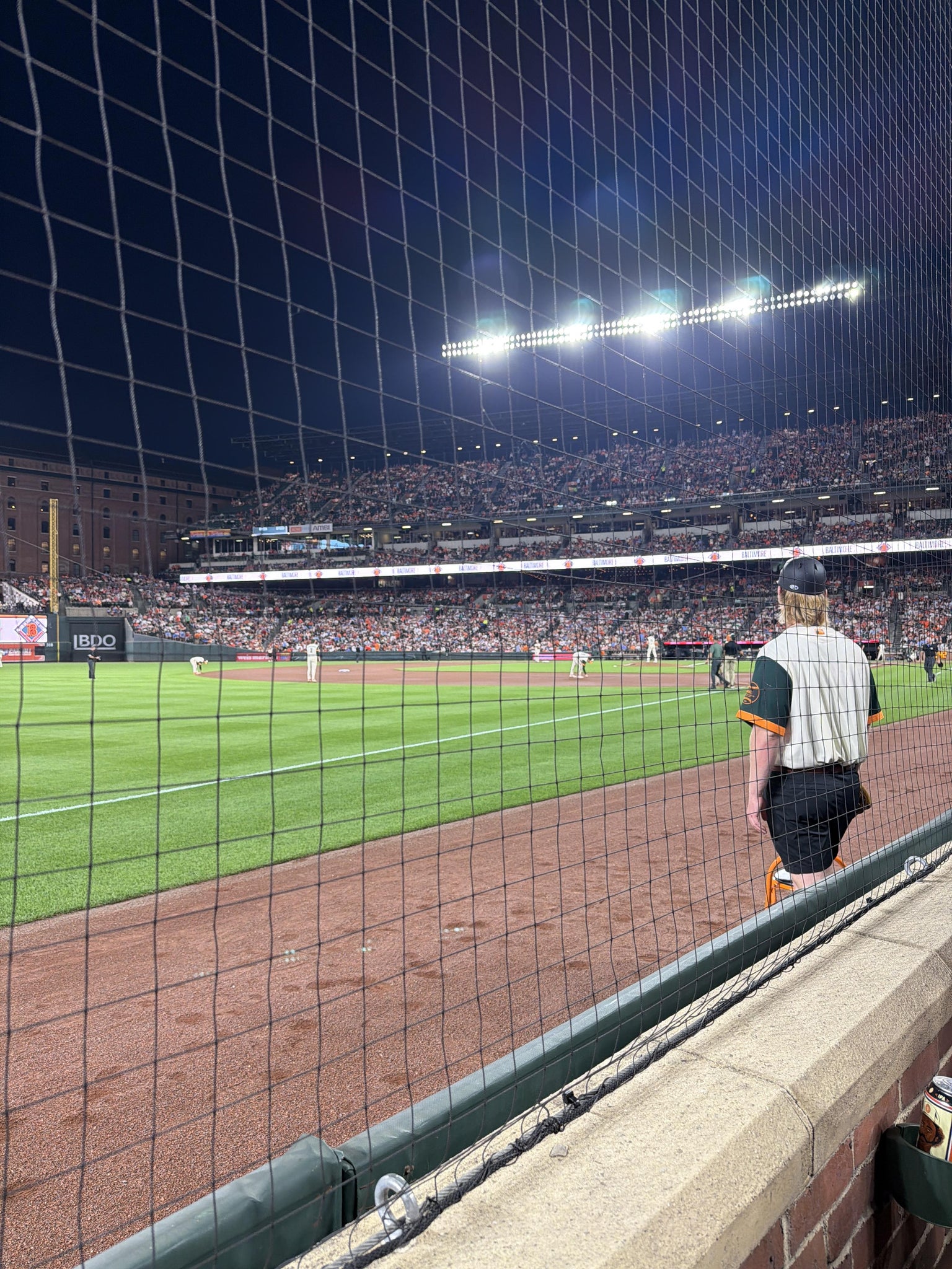 Real Fan View taken from Section 64 at Oriole Park at Camden Yards by Tom L