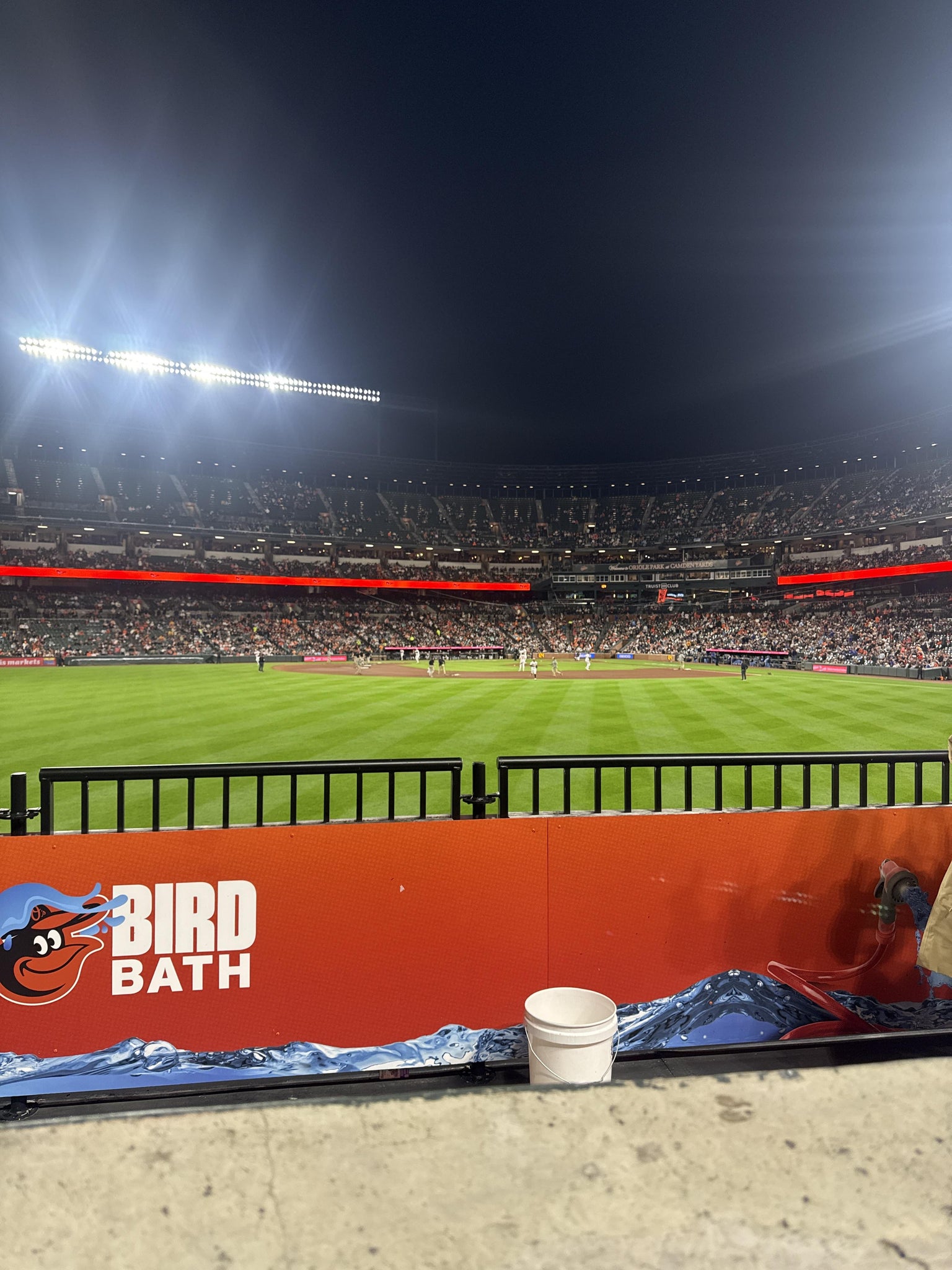 Real Fan View taken from Section 86 at Oriole Park at Camden Yards by David R