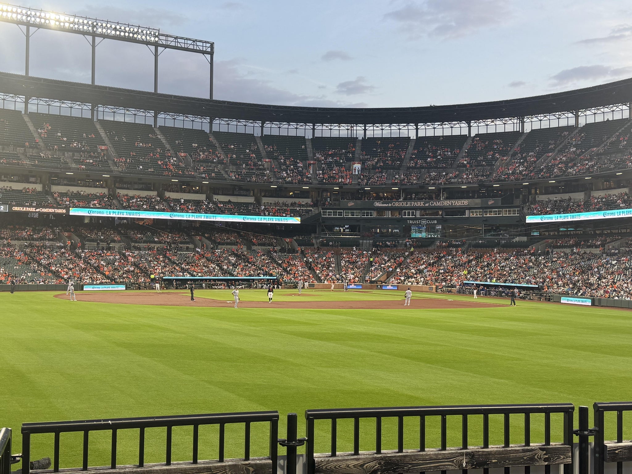 Real Fan View taken from Section 86 at Oriole Park at Camden Yards by Anonymous User