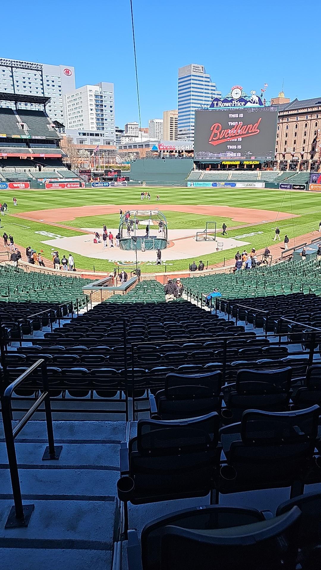 Real Fan View taken from Premium Club 35 at Oriole Park at Camden Yards by Paul D