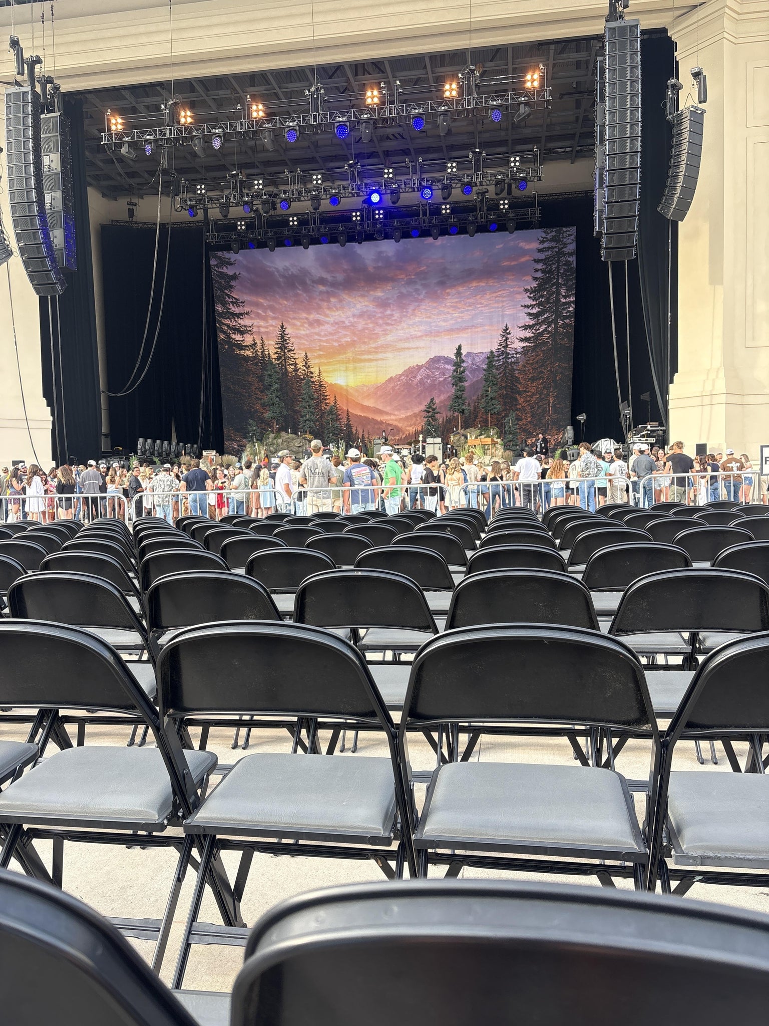 Real Fan View taken from Floor 2 at Orion Amphitheater by Lily S