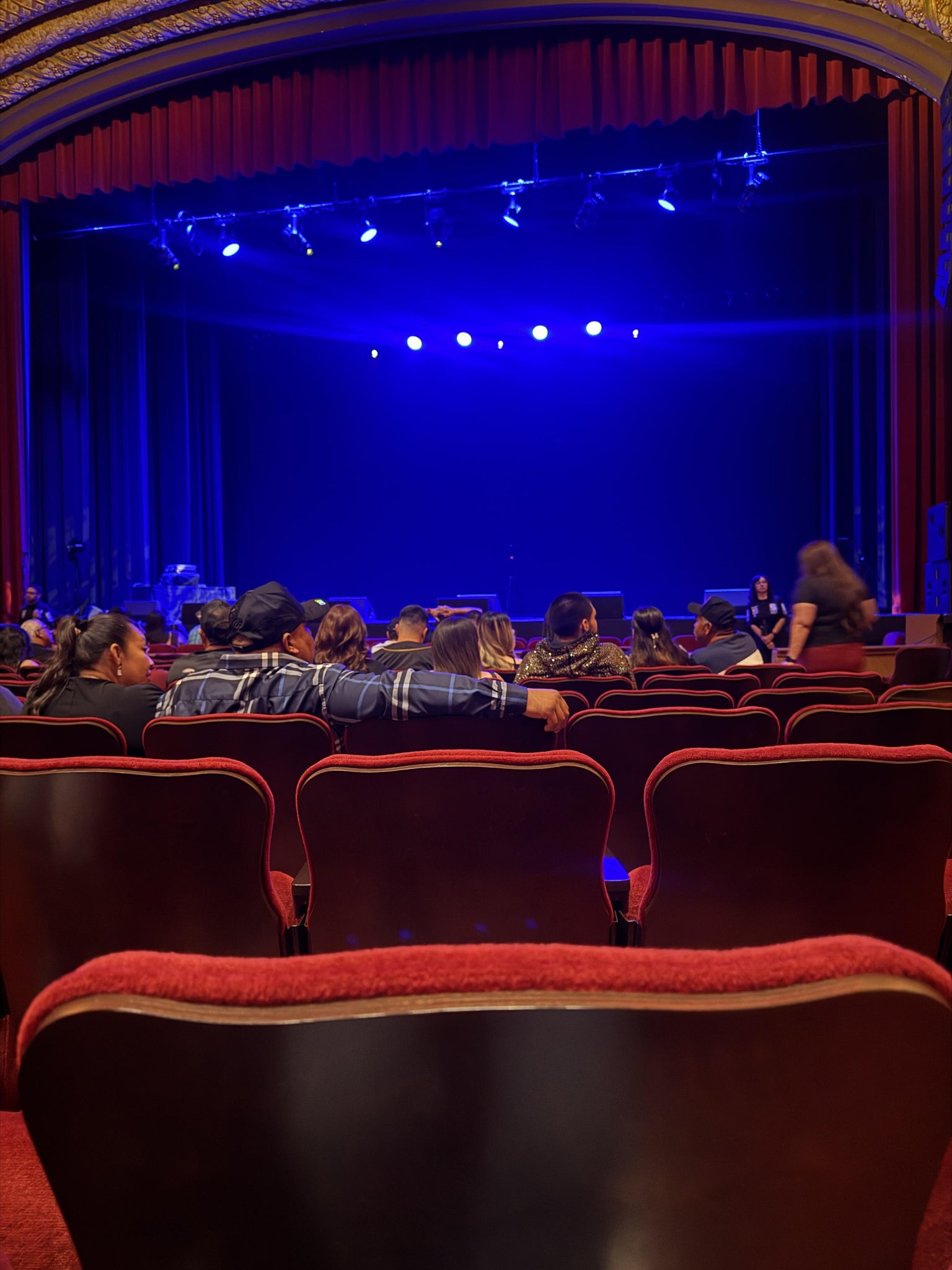 Vue réelle des fans prise de la Orchestra A au site Orpheum Theatre - Phoenix par Dolores A