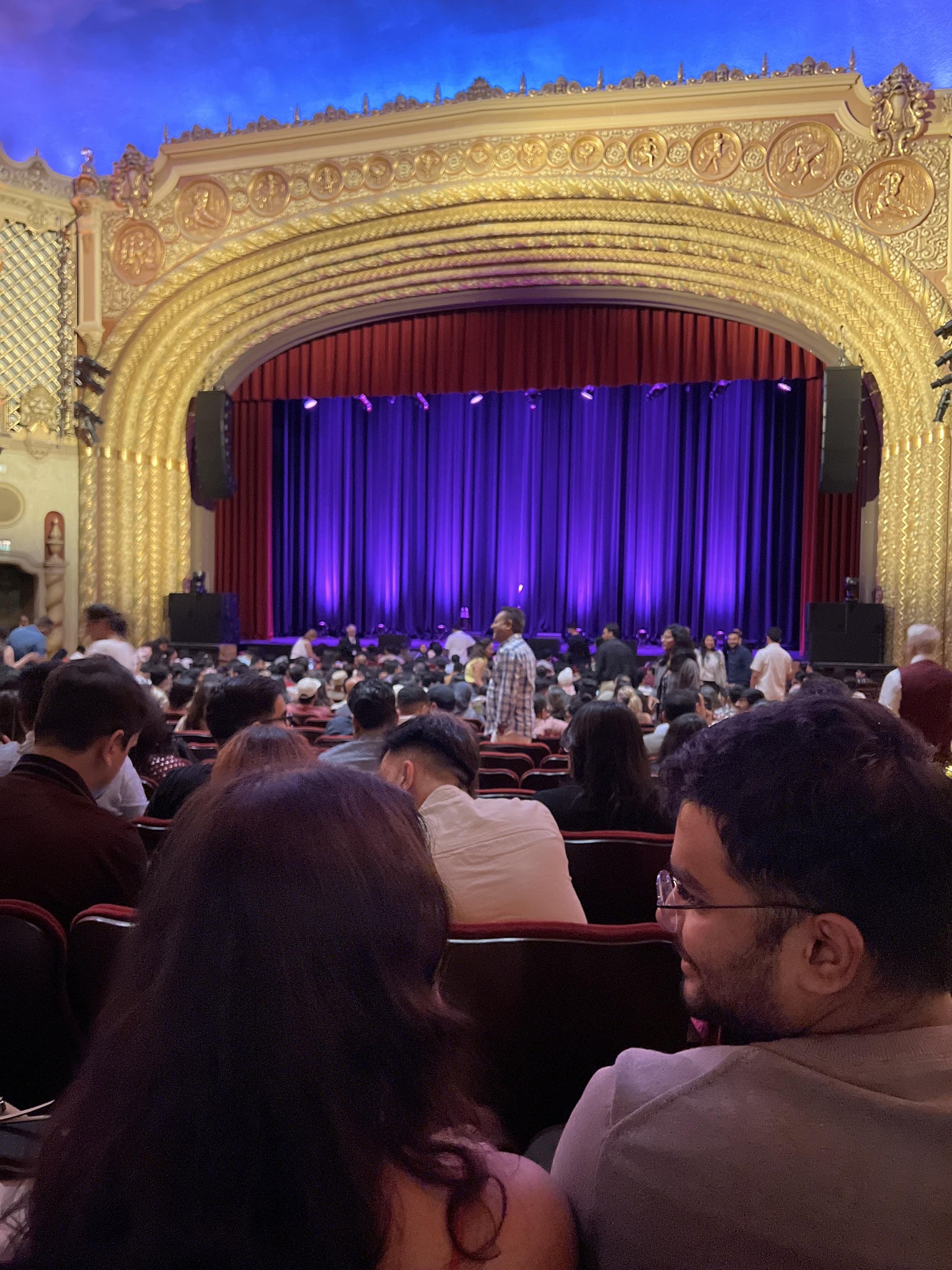 Vue réelle des fans prise de la Orchestra A au site Orpheum Theatre - Phoenix par Amogh M