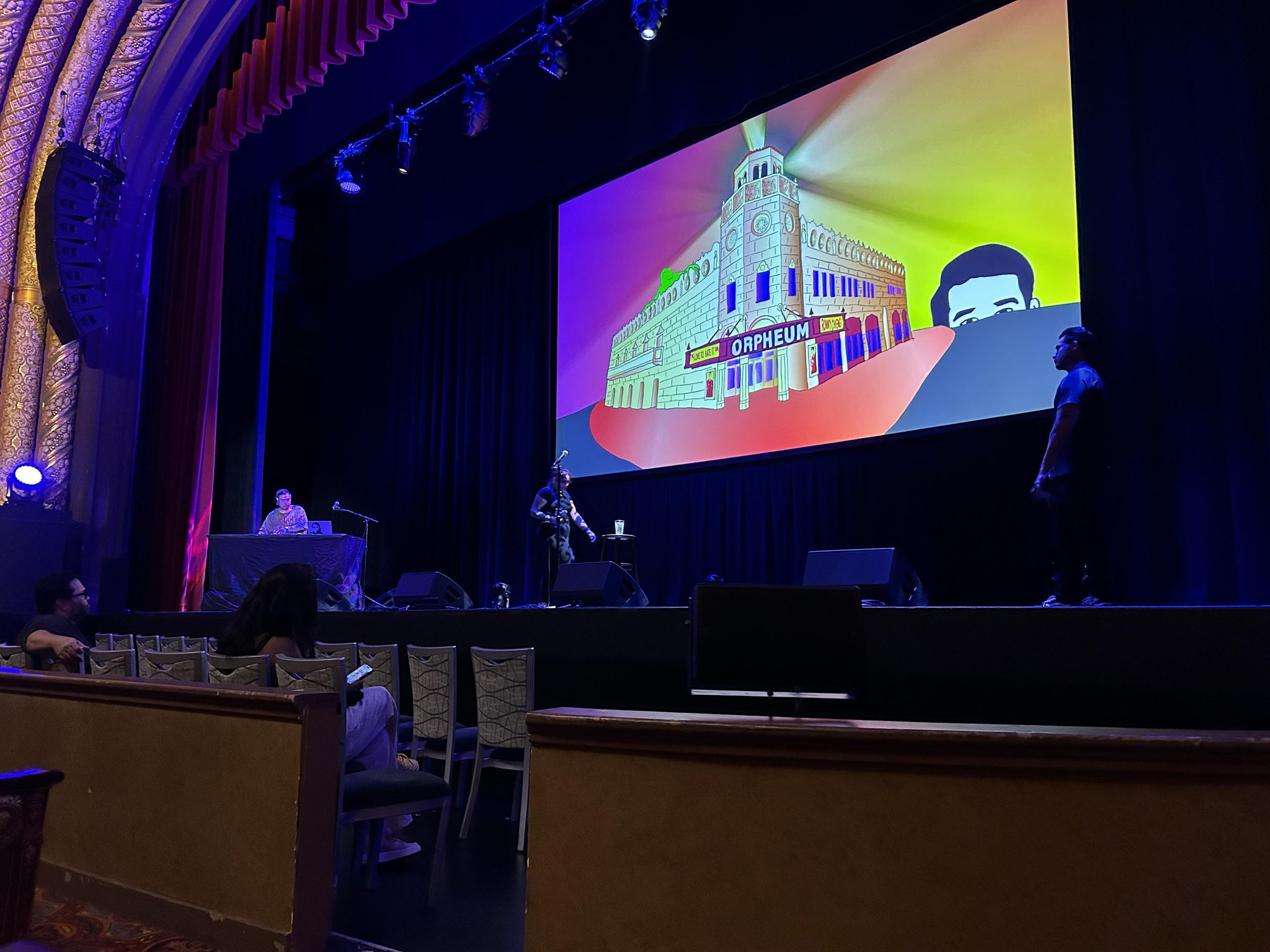 Vue réelle des fans prise de la Orchestra B au site Orpheum Theatre - Phoenix par Mikayla R