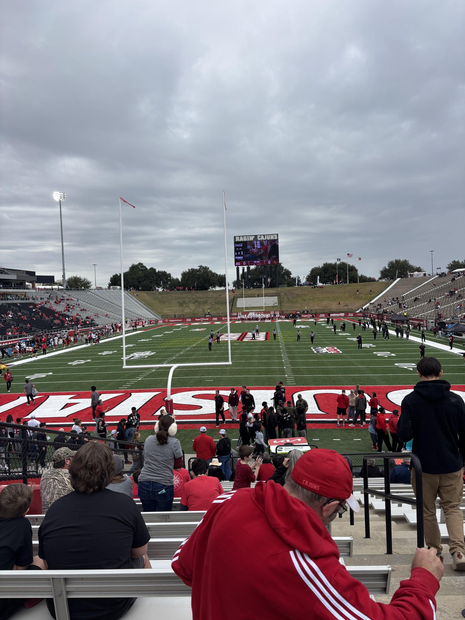 Real Fan View taken from Section 113 at Our Lady of Lourdes Stadium by Todd L