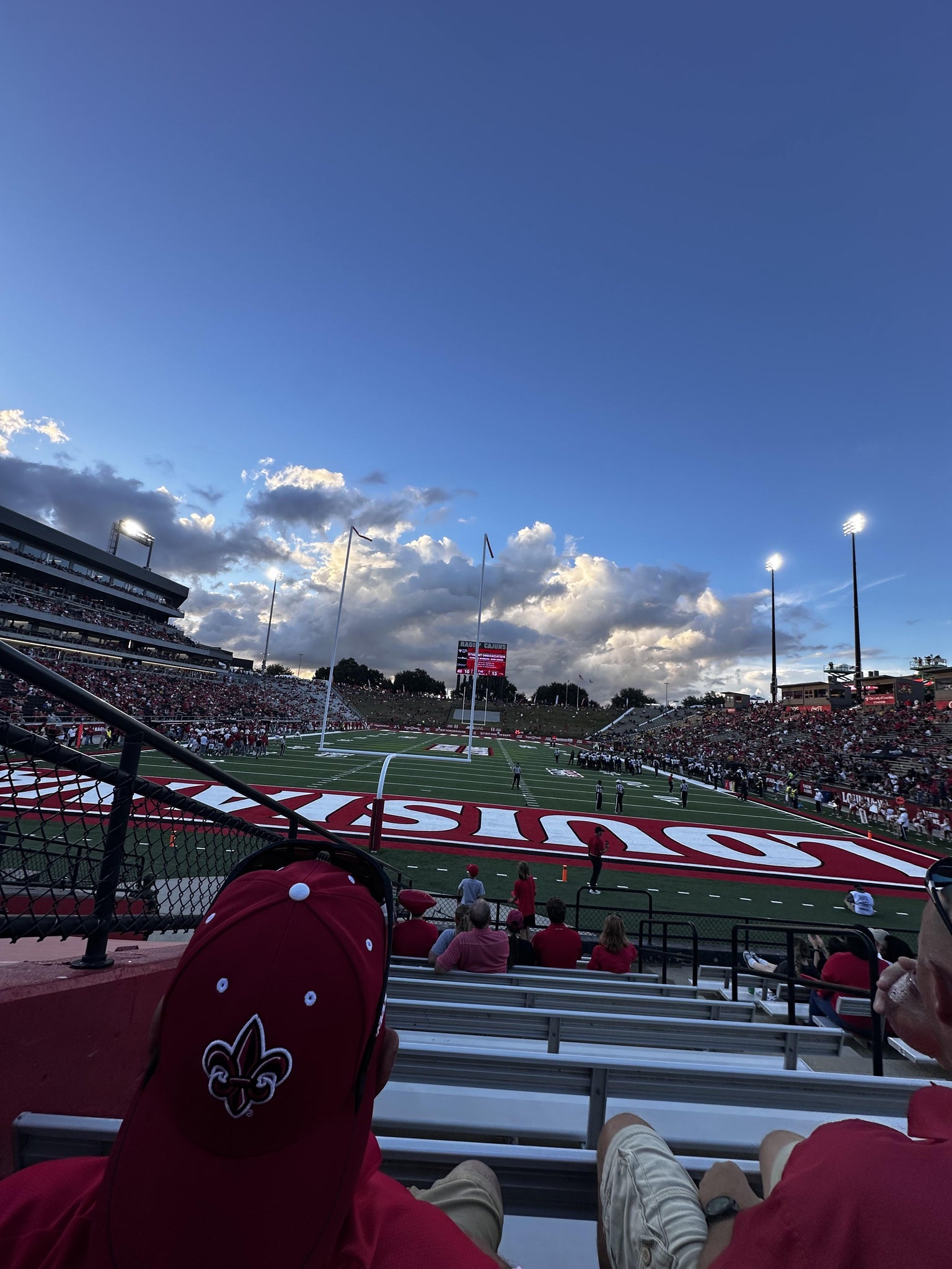 Real Fan View taken from Section 113 at Our Lady of Lourdes Stadium by Francie D