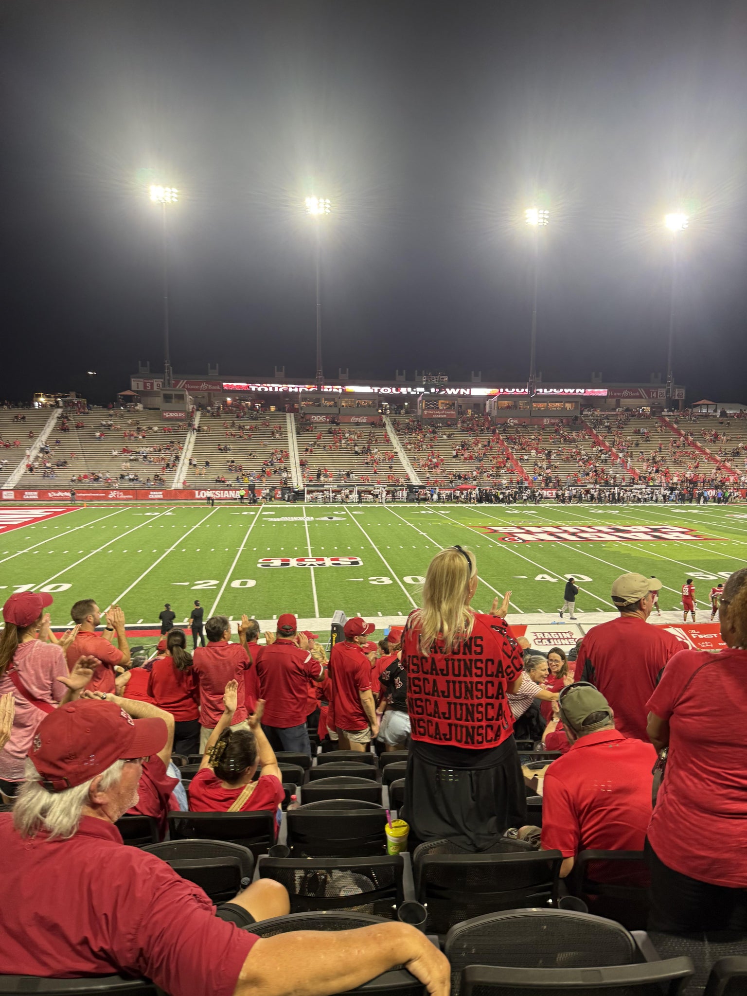 Real Fan View taken from Section 125 at Our Lady of Lourdes Stadium by Jade D
