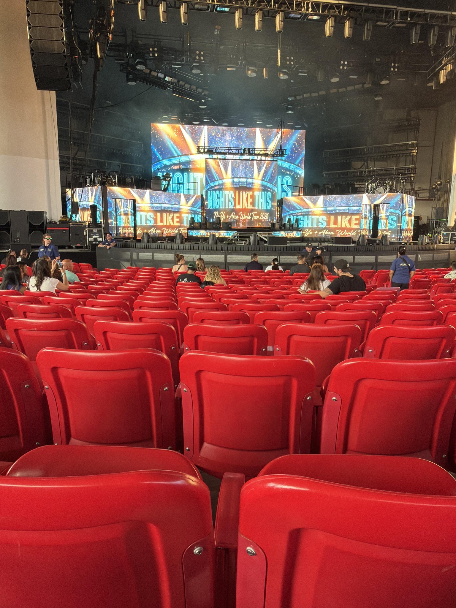 Real Fan View taken from Section 103 at PNC Bank Arts Center by Shayna M