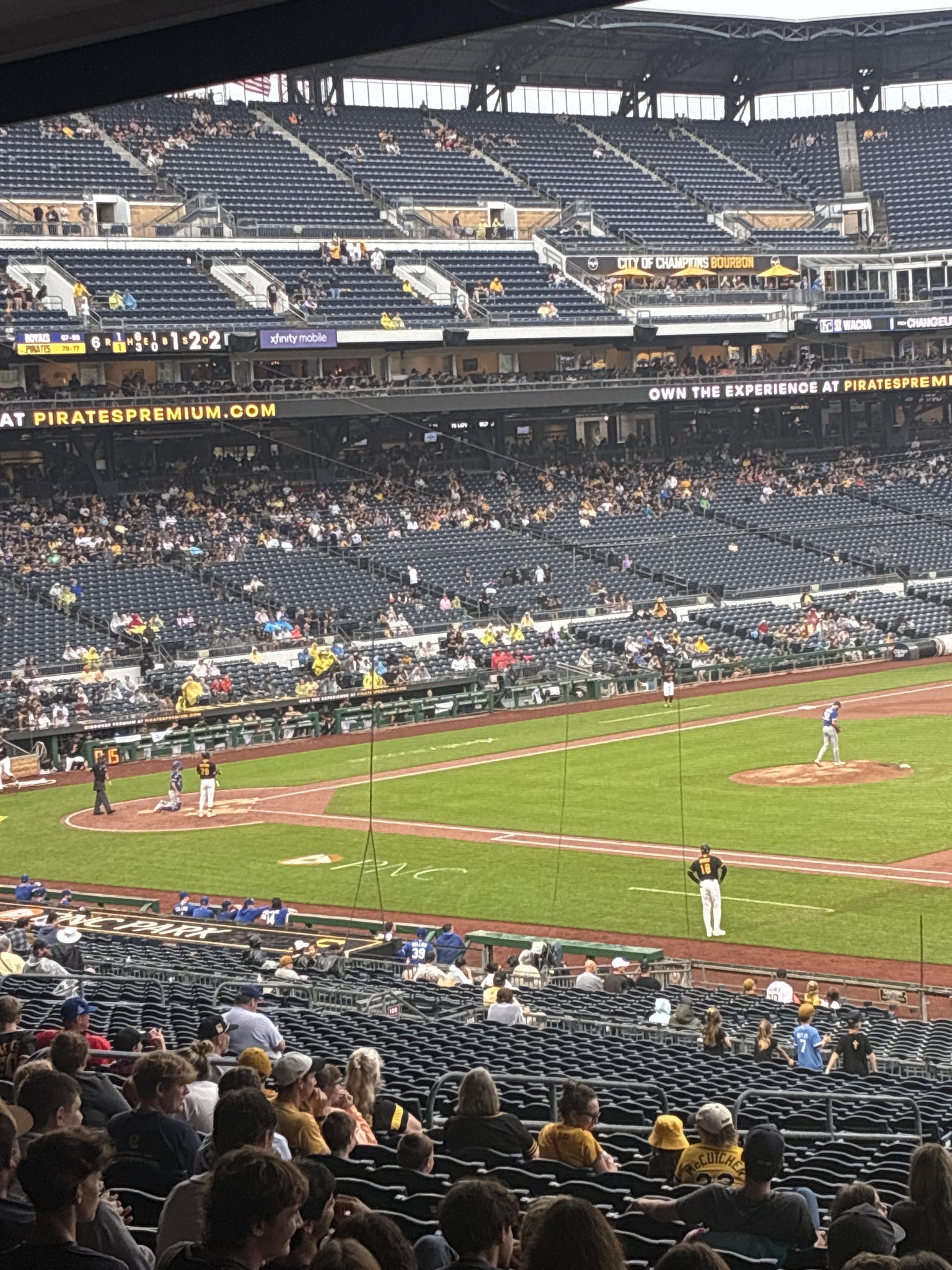 Real Fan View taken from Section 107 WC at PNC Park by Michael G