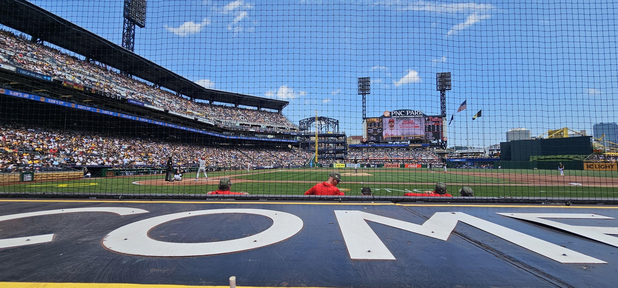Real Fan View taken from Section 114 at PNC Park by Kristy G