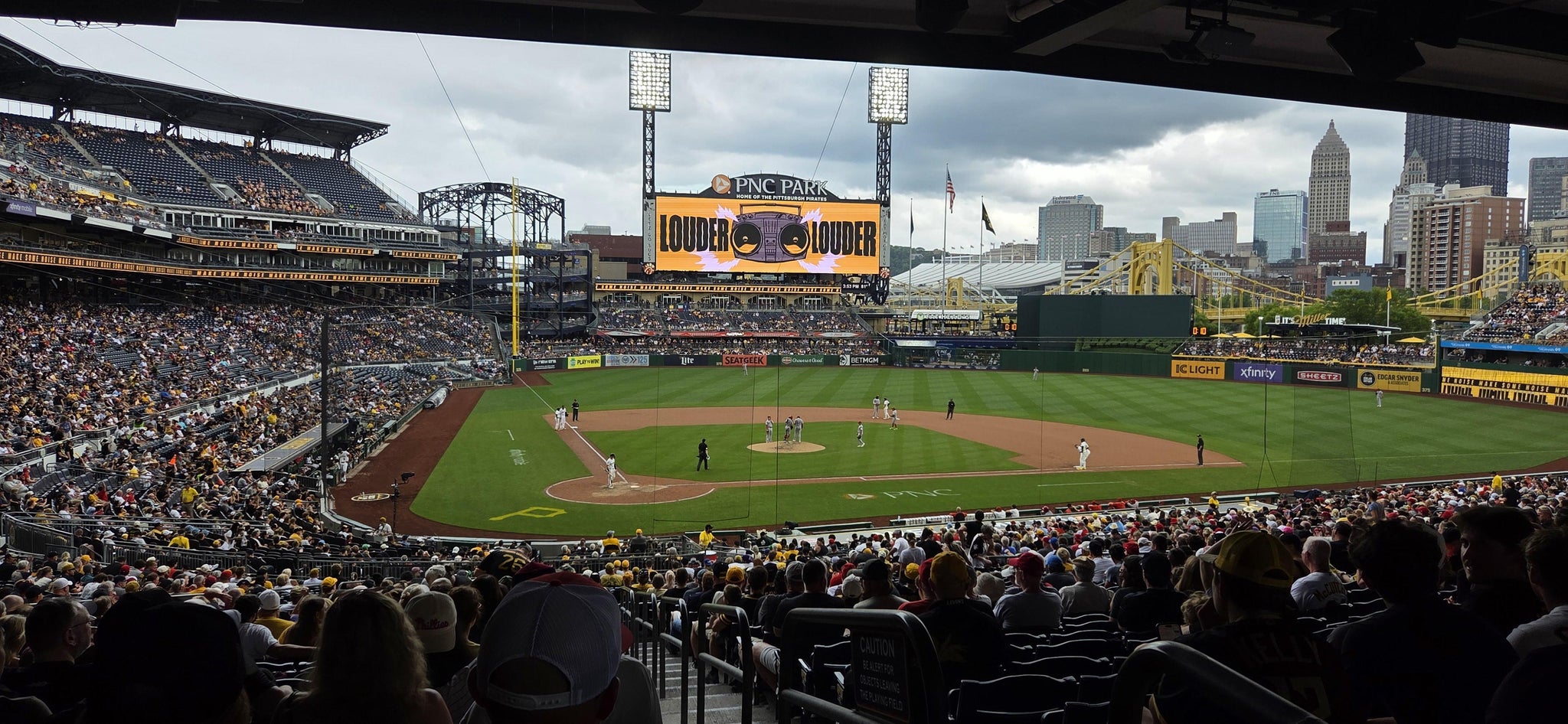 Real Fan View taken from Section 114 at PNC Park by Amanda M