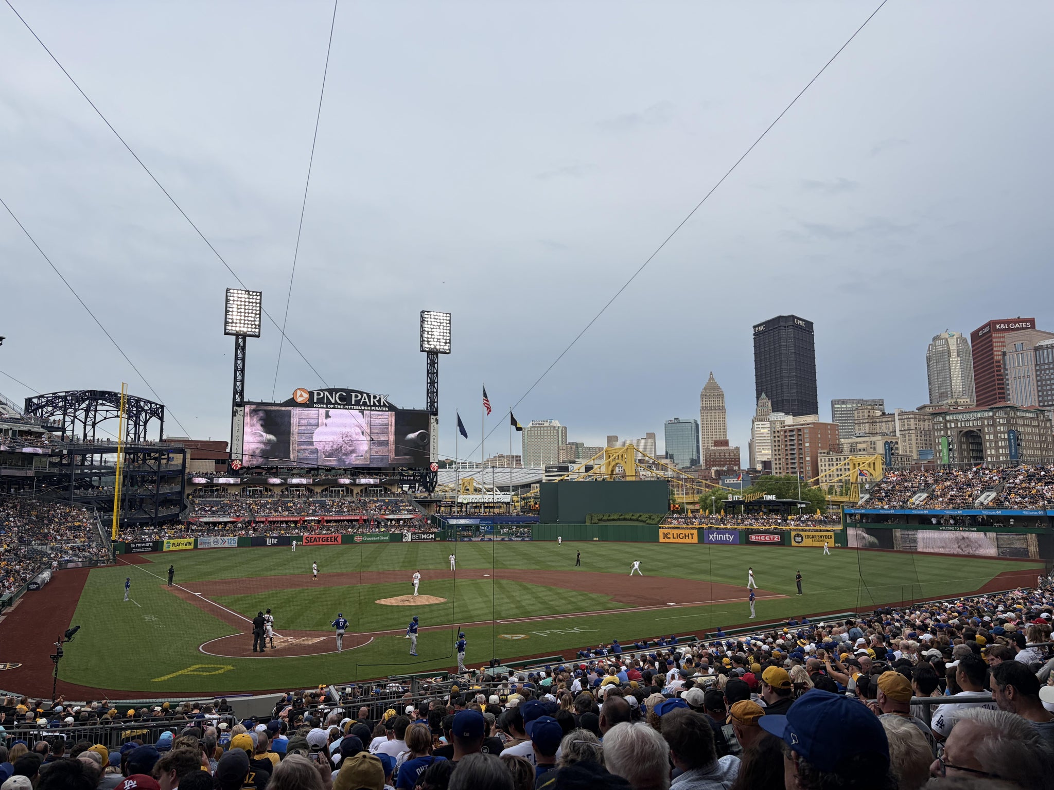 Real Fan View taken from Section 114 at PNC Park by Stephanie F
