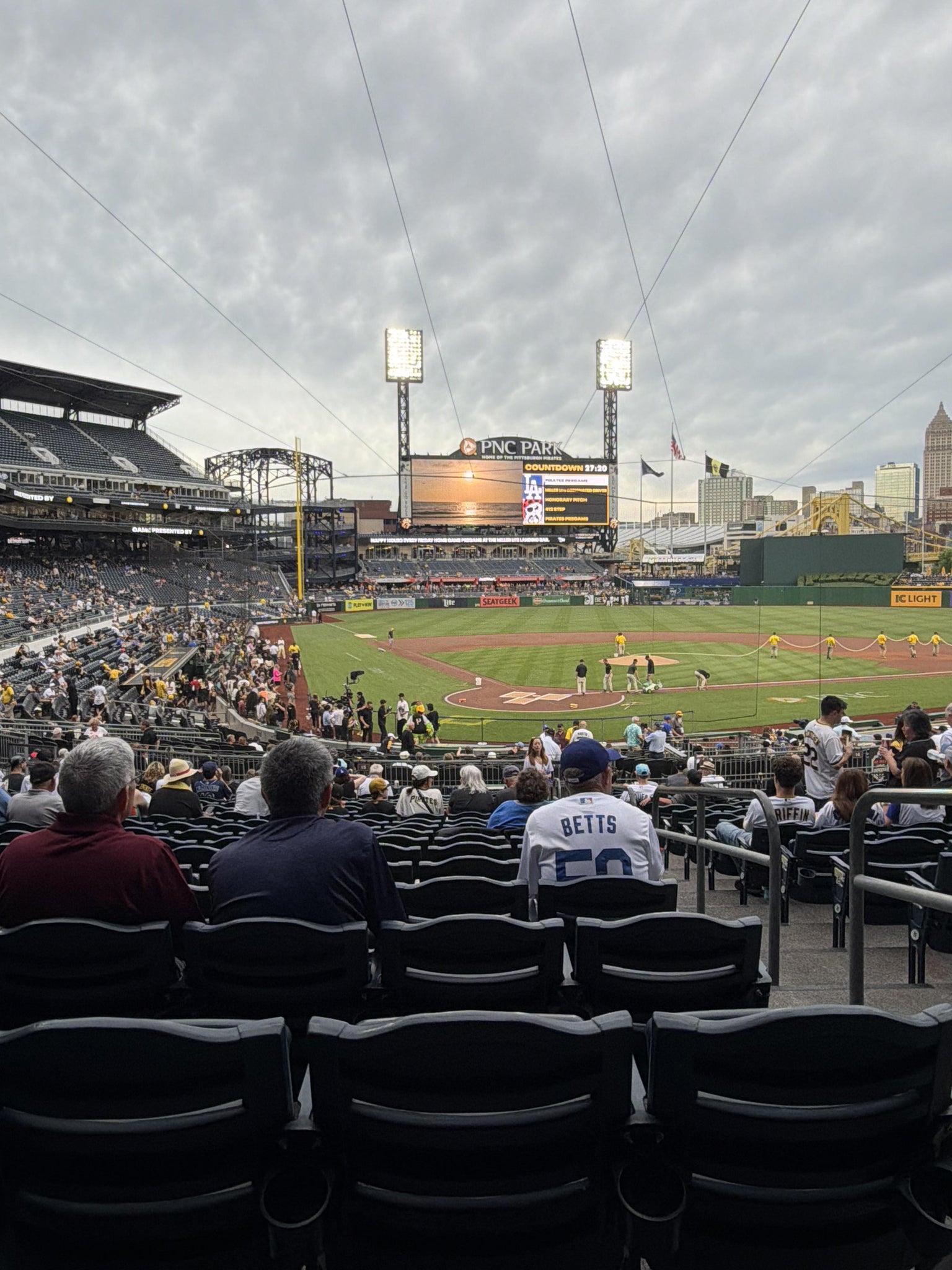 Real Fan View taken from Section 115 at PNC Park by Michael M