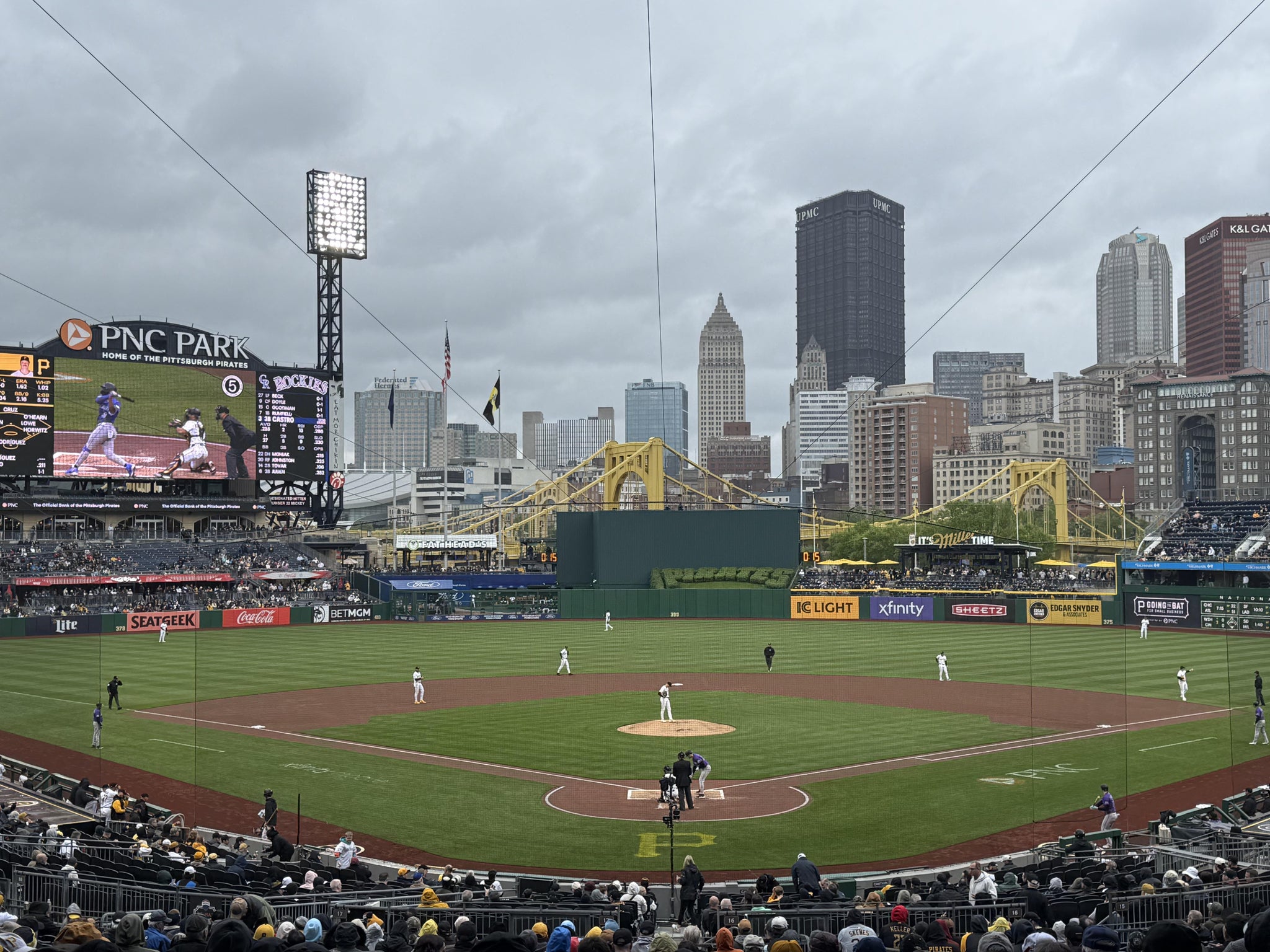 Real Fan View taken from Section 116 at PNC Park by Christy C