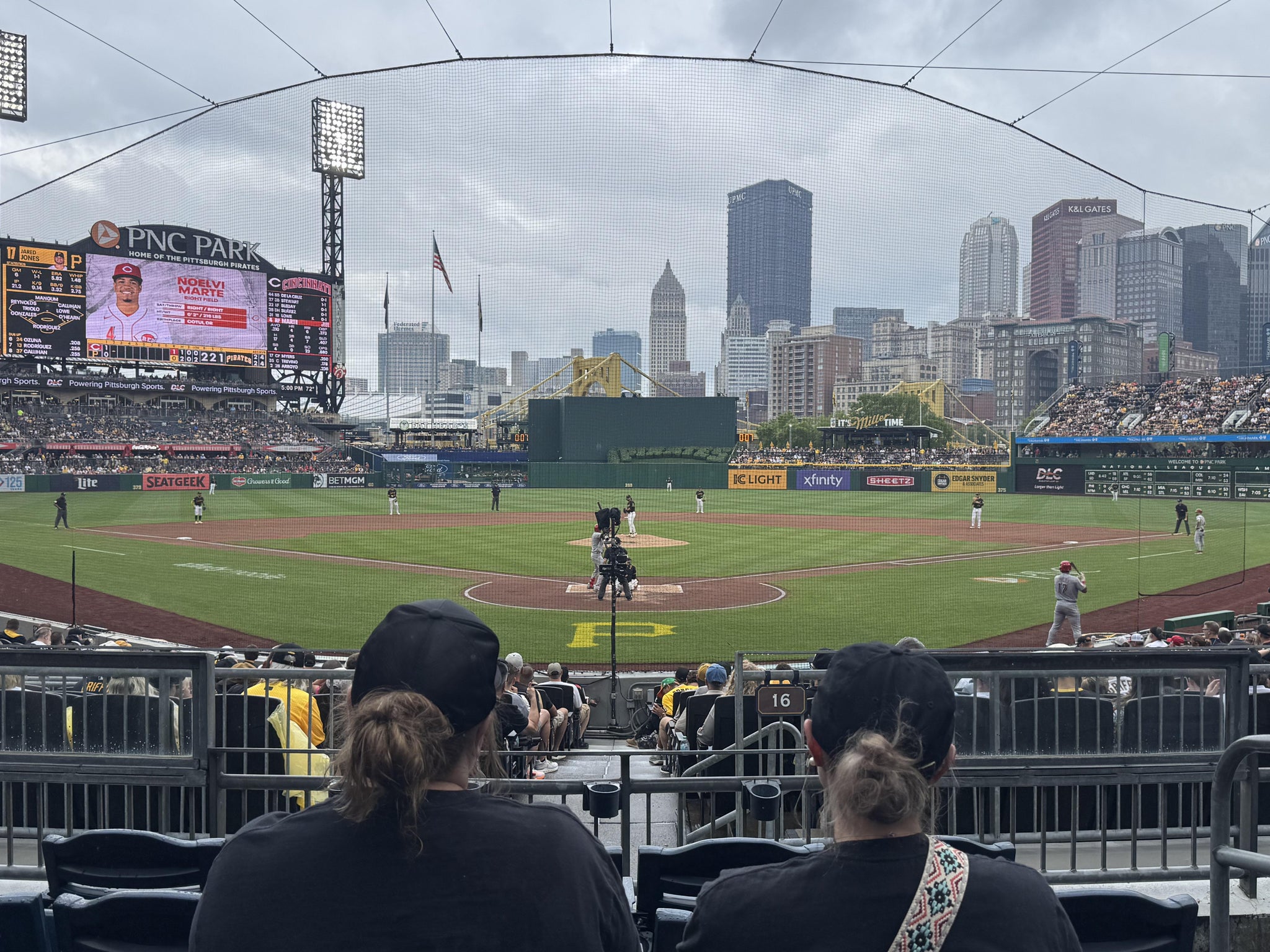 Real Fan View taken from Section 116 at PNC Park by Rhonda R