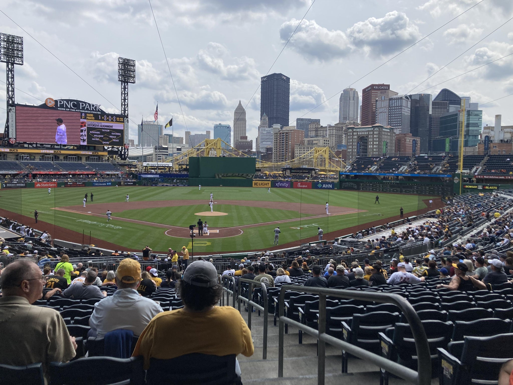 Real Fan View taken from Section 116 at PNC Park by Anonymous User