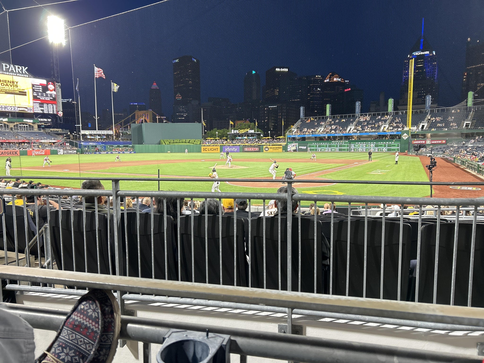 Real Fan View taken from Section 117 at PNC Park by Jason V