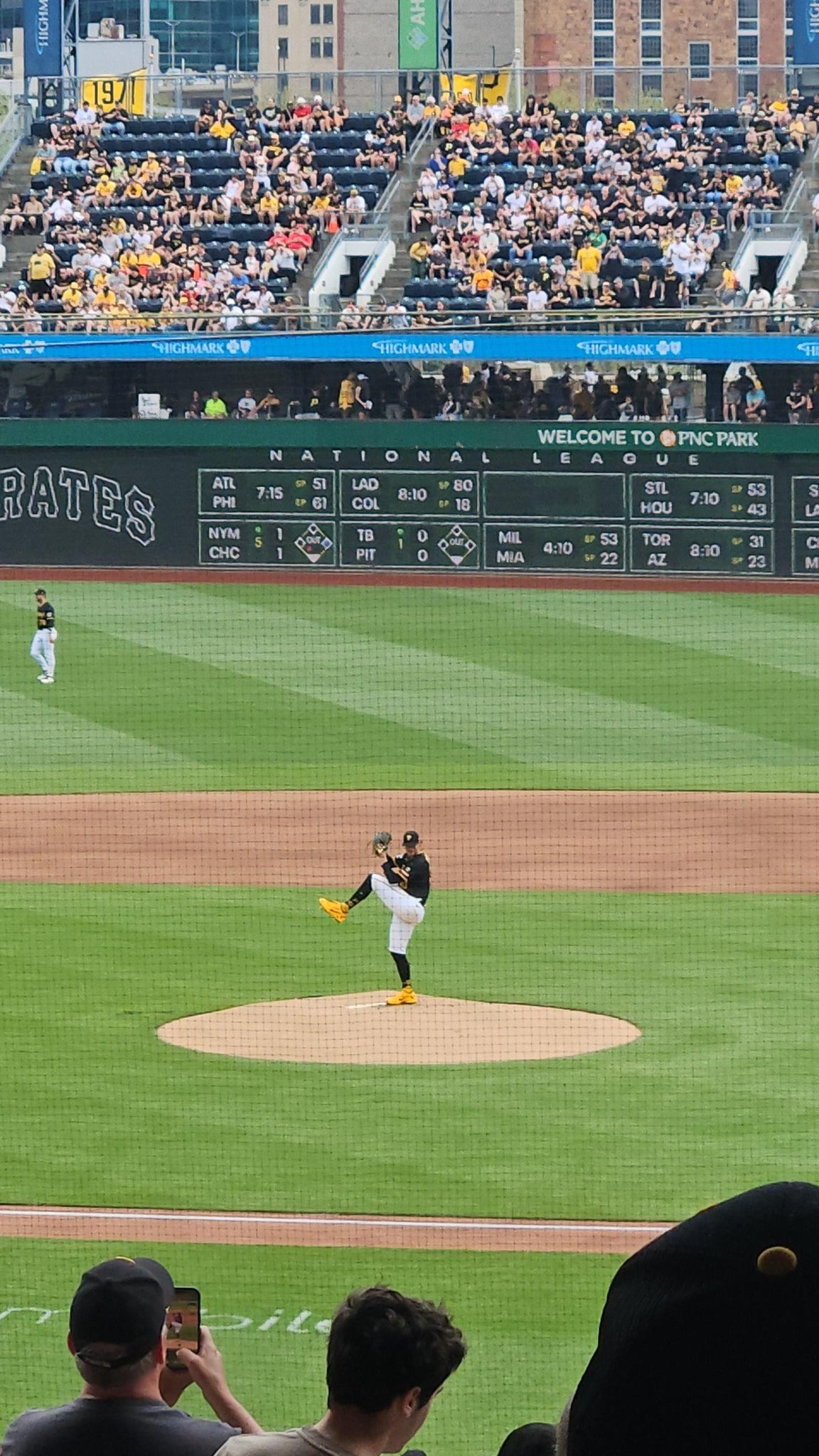 Real Fan View taken from Section 119 at PNC Park by Tracy M