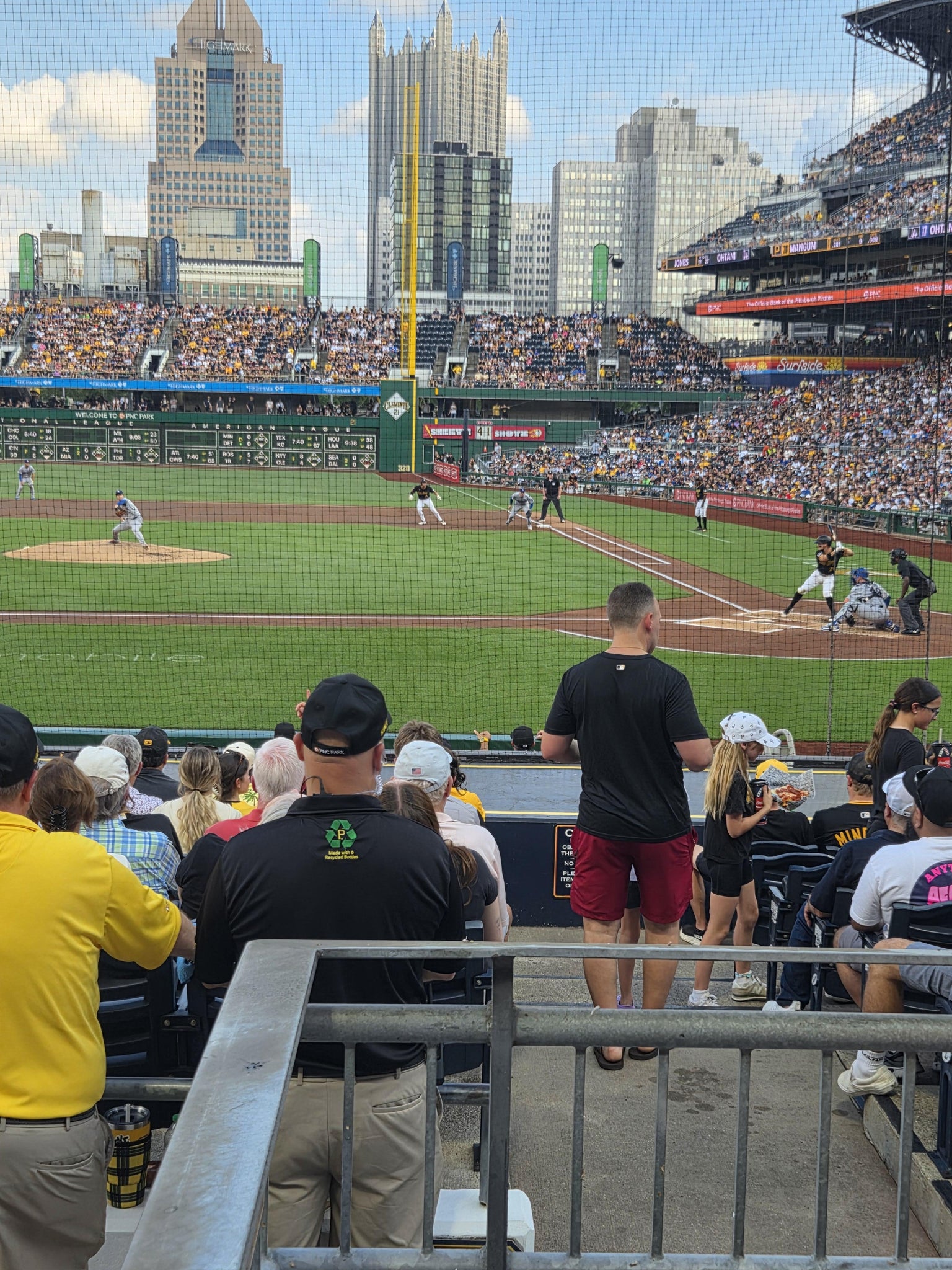 Real Fan View taken from Section 120 at PNC Park by Thomas L