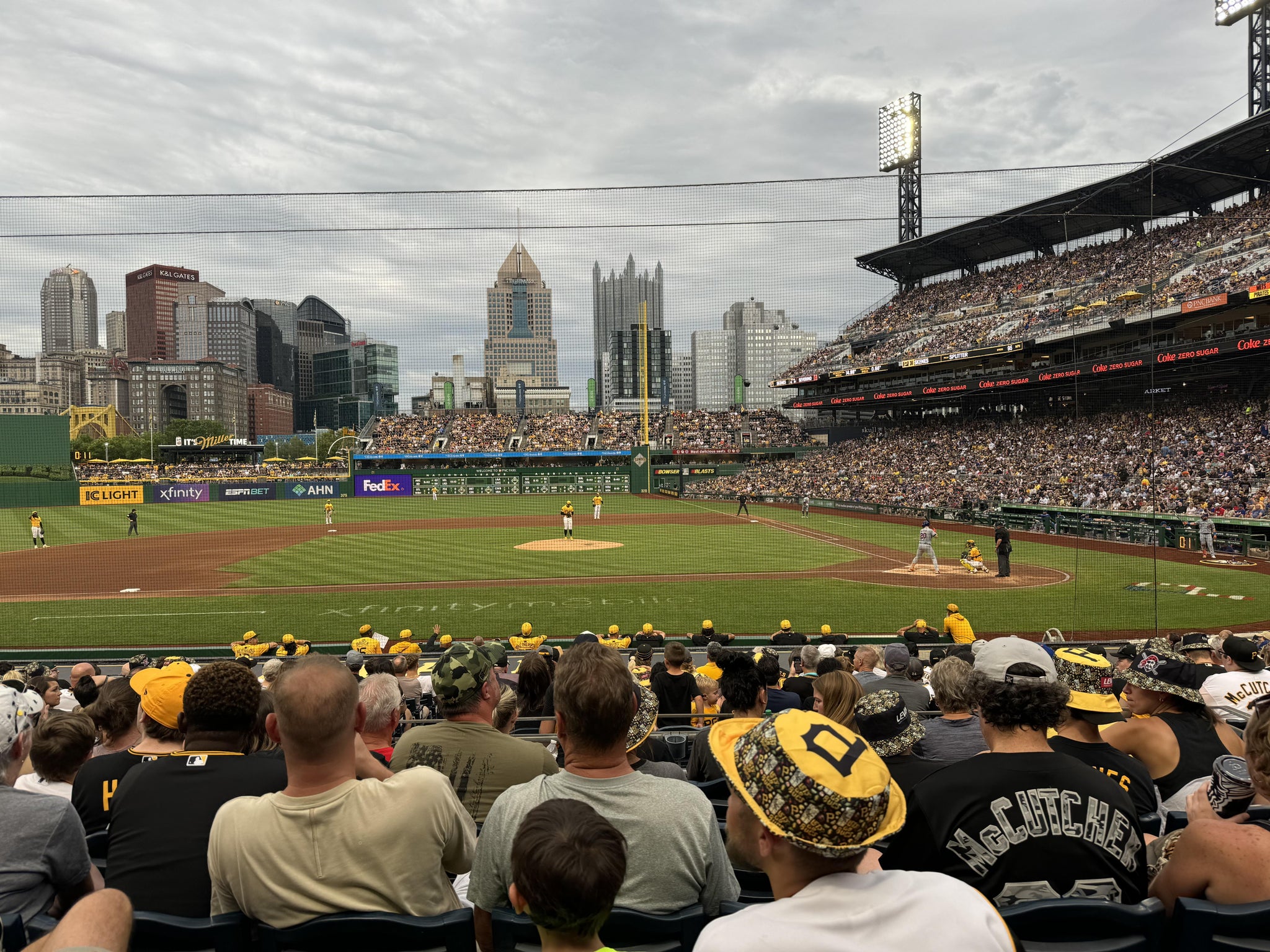Real Fan View taken from Section 121 at PNC Park by Shawn C