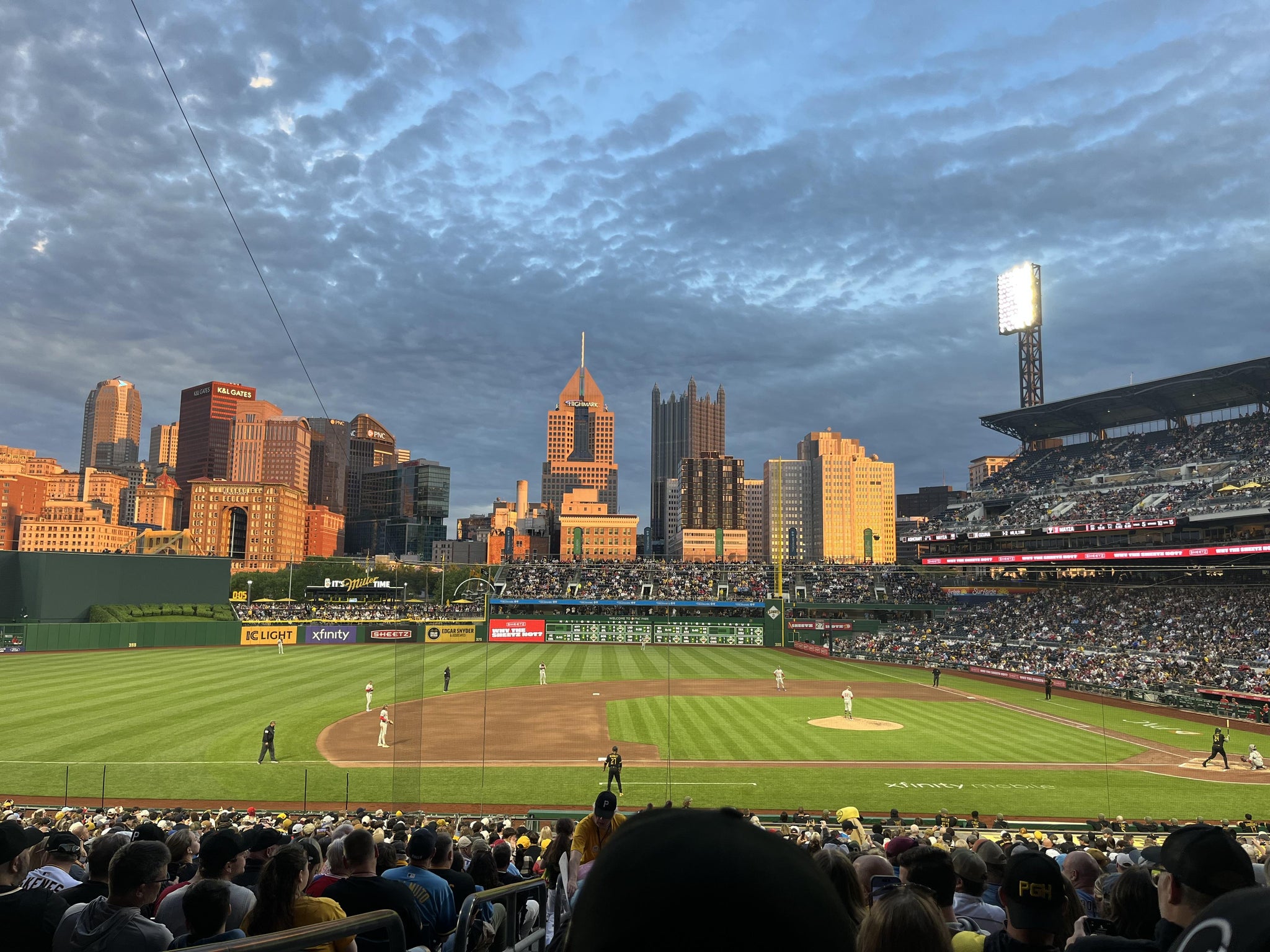 Real Fan View taken from Section 123 at PNC Park by Jeff Z