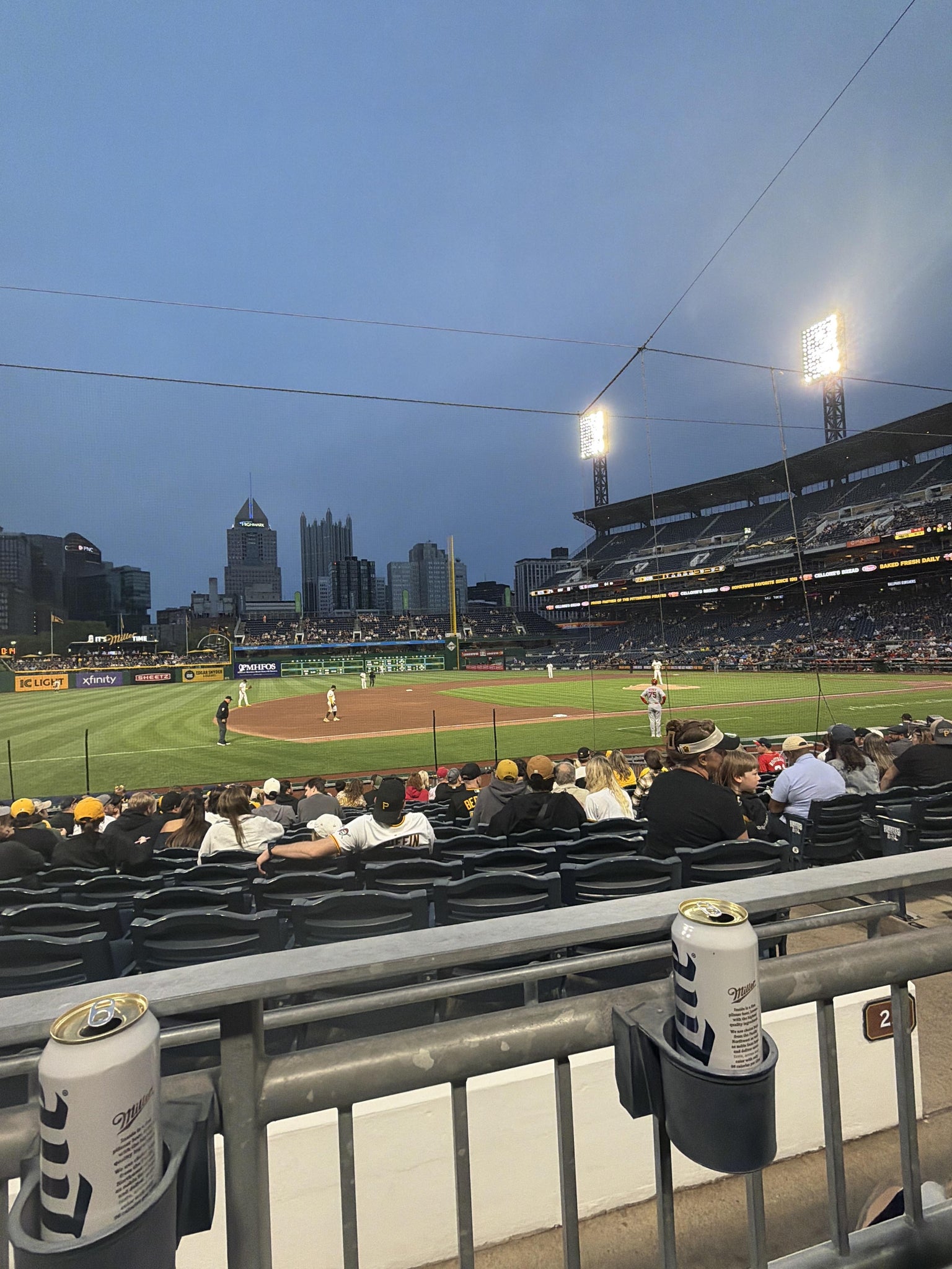 Real Fan View taken from Section 125 at PNC Park by Nina W