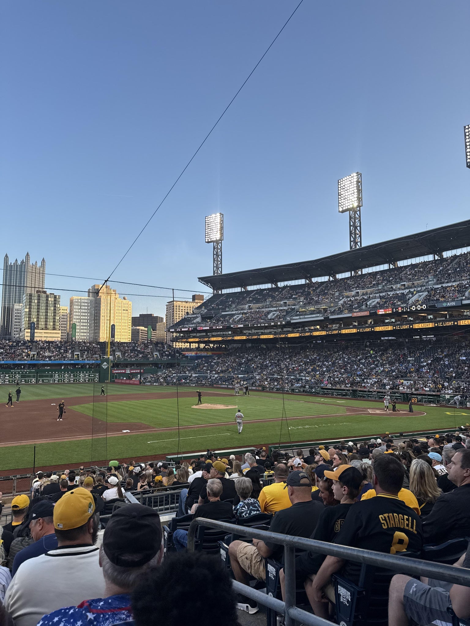Real Fan View taken from Section 125 at PNC Park by Ryan F