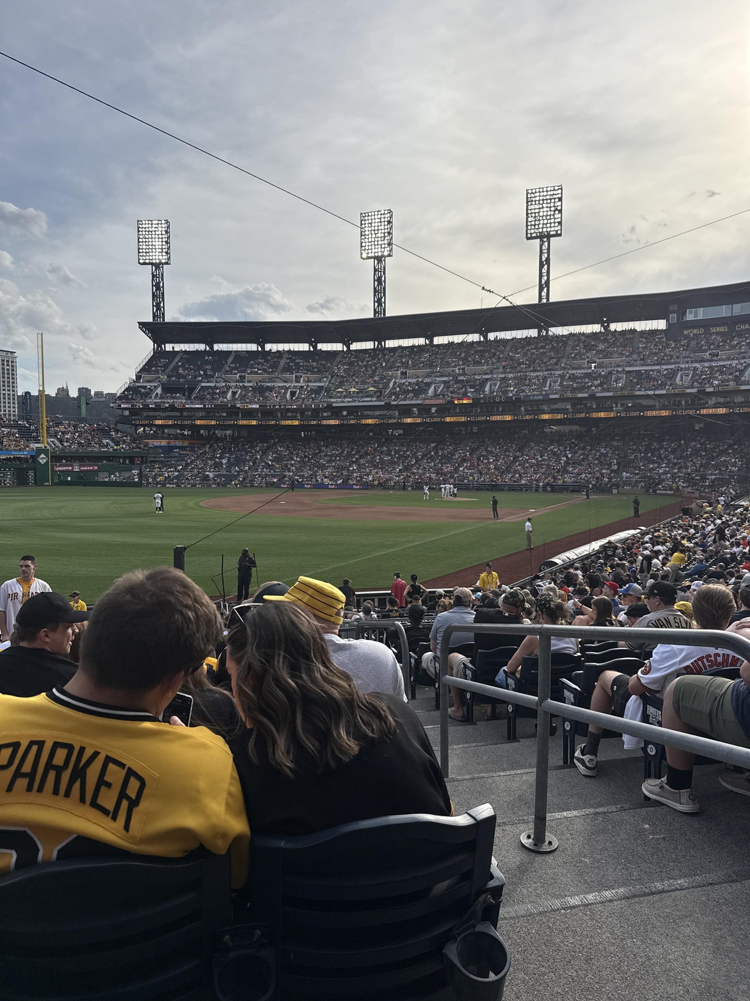 Real Fan View taken from Section 131 at PNC Park by Ed D