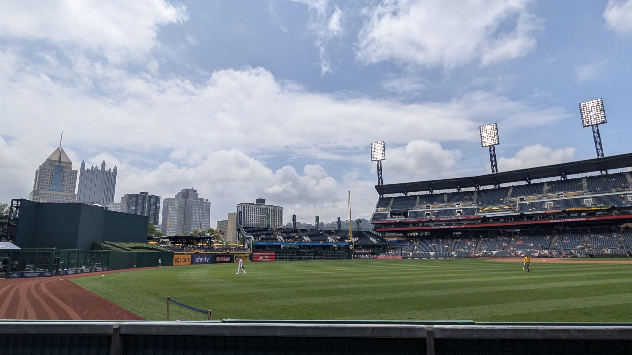 Real Fan View taken from Section 134 at PNC Park by Kadejsha H
