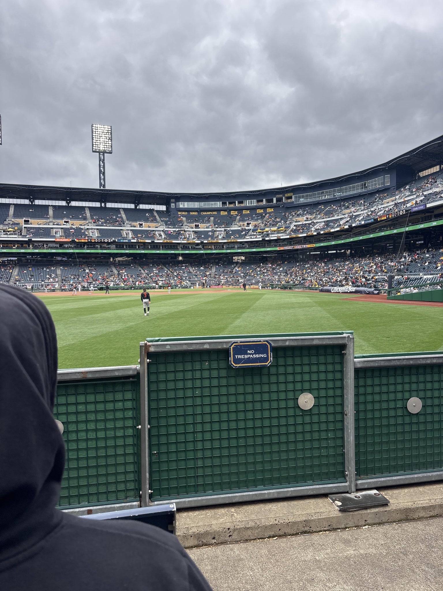 Real Fan View taken from Section 136 at PNC Park by Trey L