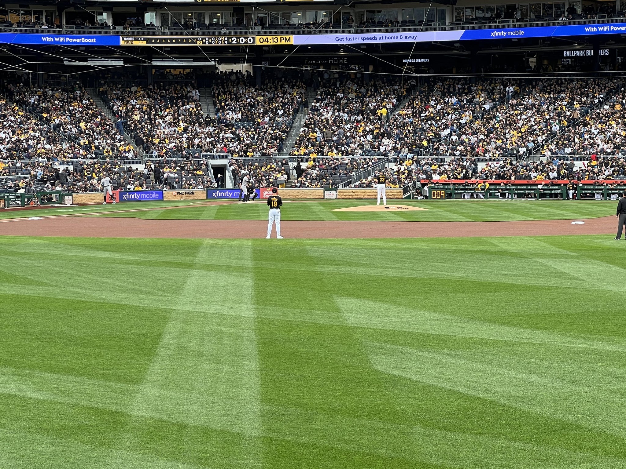 Real Fan View taken from Section 141 at PNC Park by Chris B