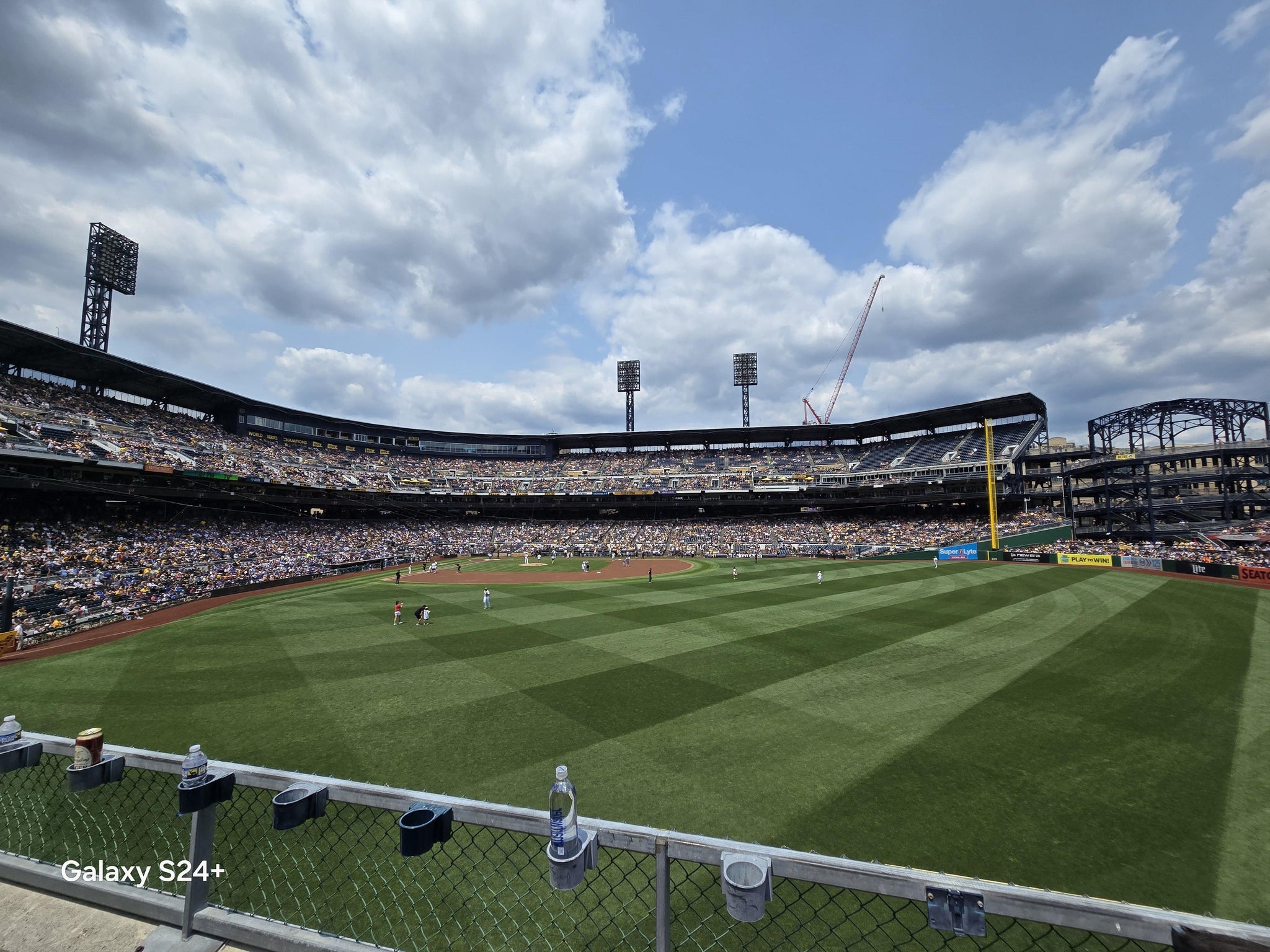 Real Fan View taken from Section 142 at PNC Park by Donald E