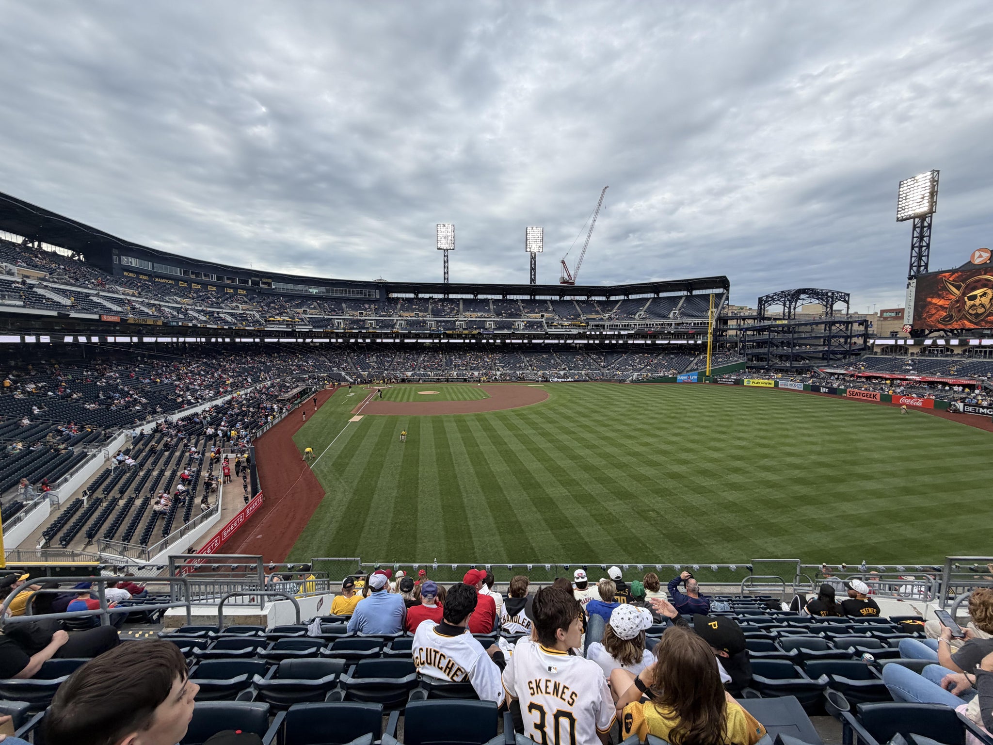 Real Fan View taken from Section 144 at PNC Park by Brent A