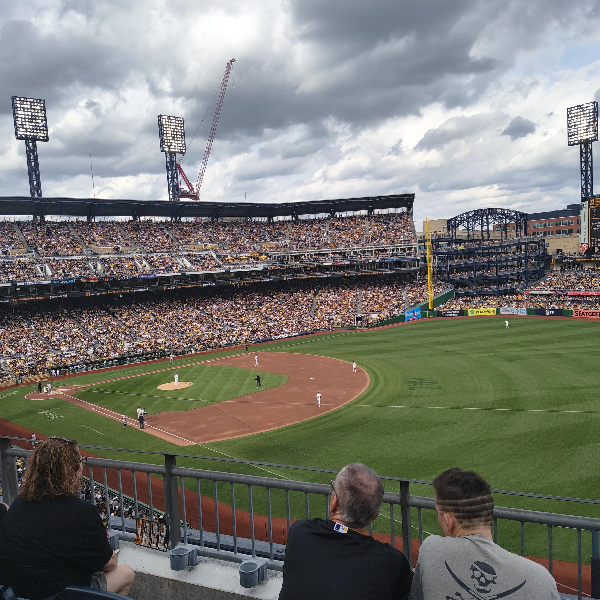 Real Fan View taken from Section 203 at PNC Park by Susan B