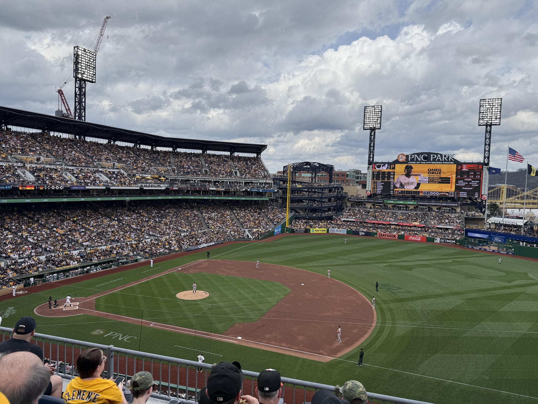 Real Fan View taken from Section 208 at PNC Park by Anonymous User