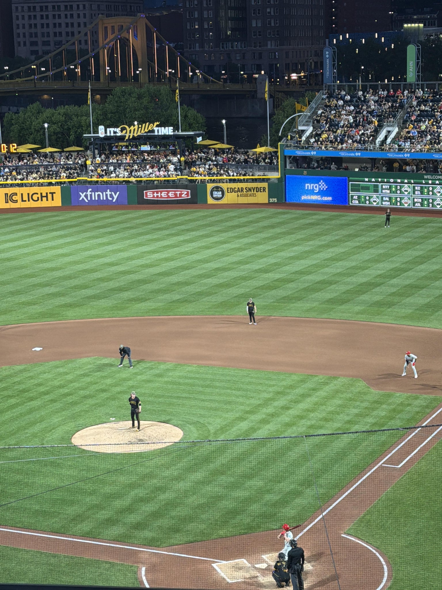 Real Fan View taken from Section 217 at PNC Park by Michael G