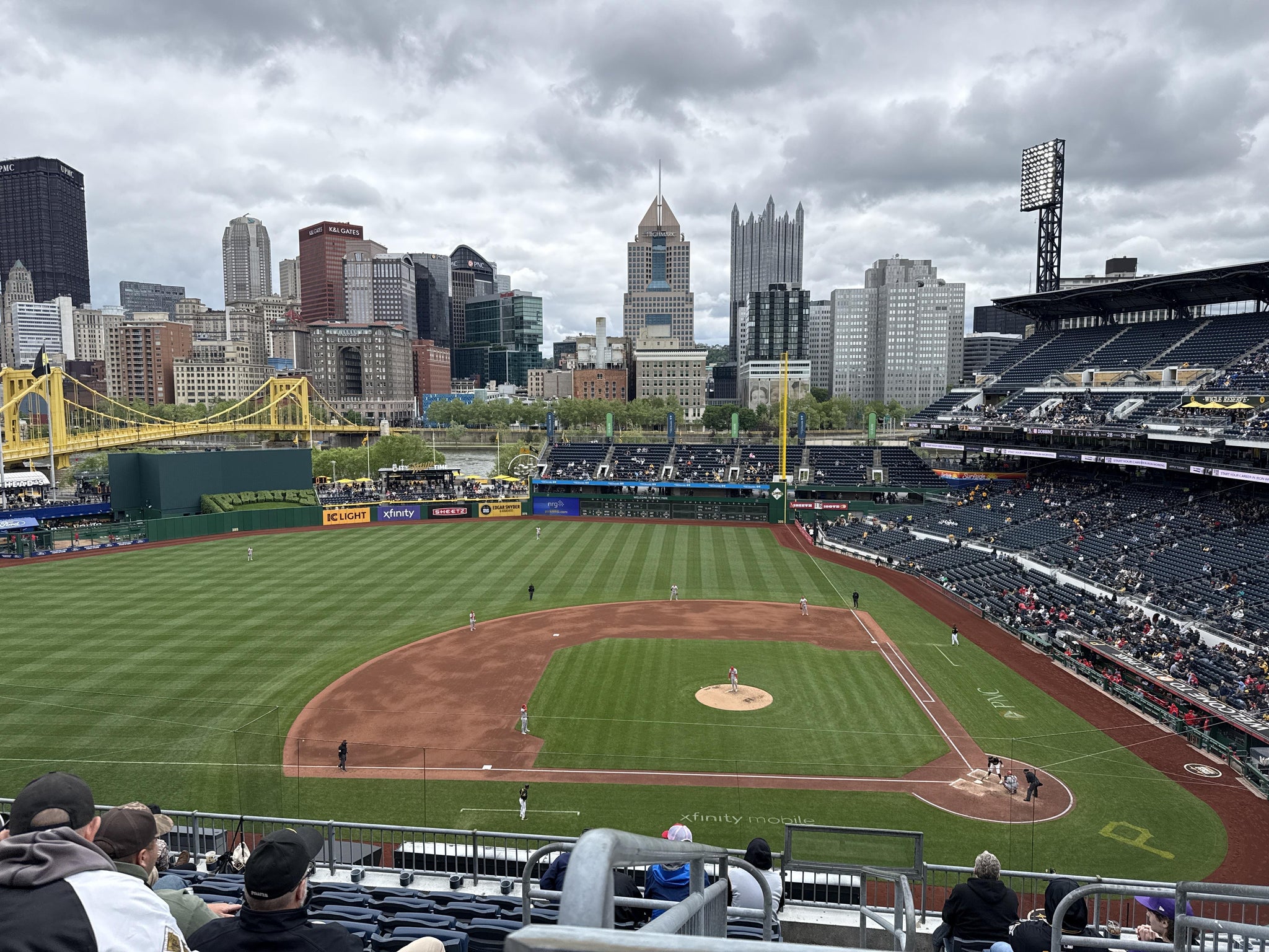 Real Fan View taken from Section 221 at PNC Park by Amanda B